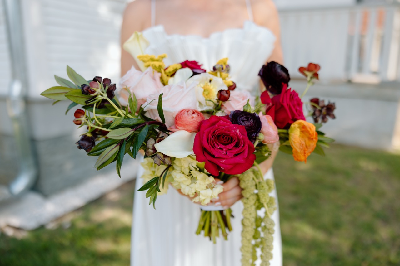 Real Poppy wedding — Hannah + Jacob at The Cliff House