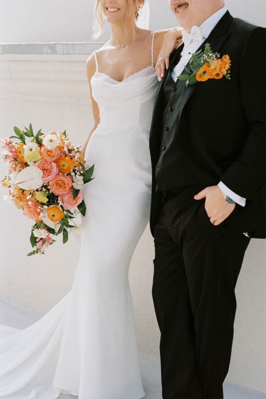 Real Poppy wedding — Melanie + Troy at The Whitehurst Gallery