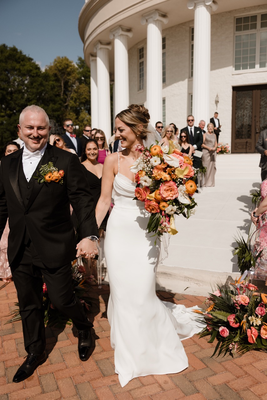 Real Poppy wedding — Melanie + Troy at The Whitehurst Gallery