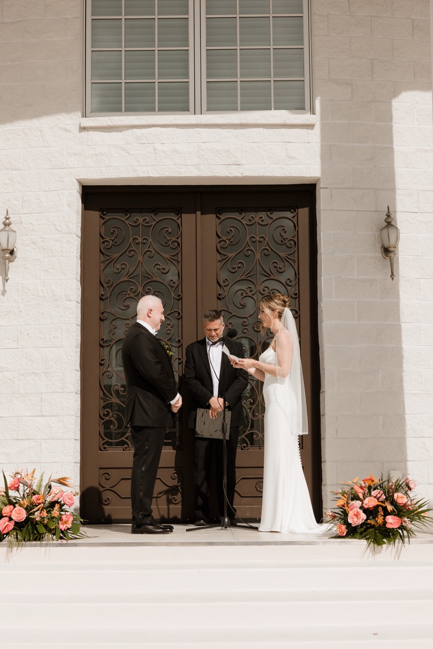 Real Poppy wedding — Melanie + Troy at The Whitehurst Gallery