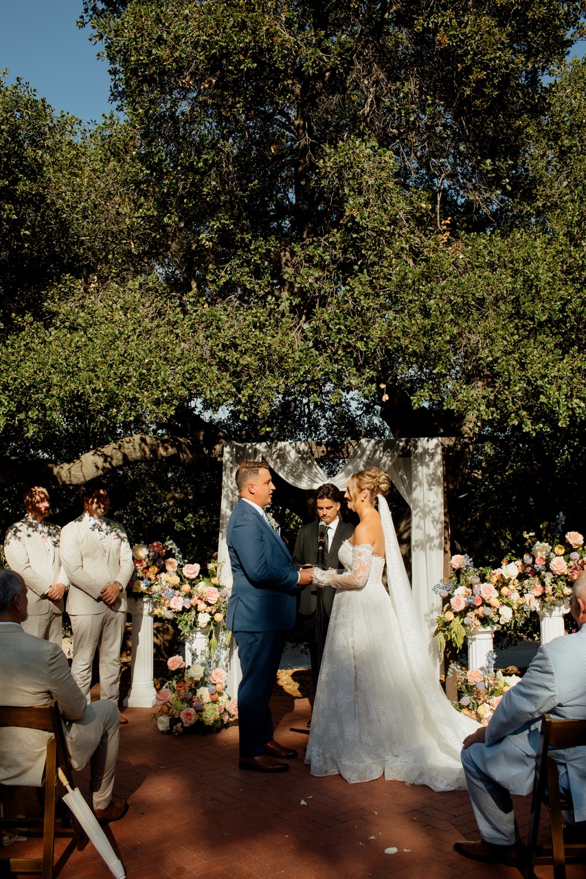 Real Poppy wedding — Cambria + Russell at Quail Ranch