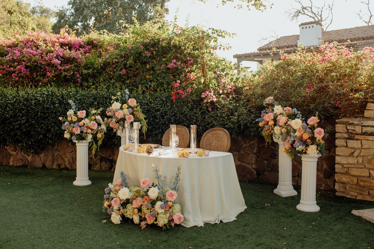 Real Poppy wedding — Cambria + Russell at Quail Ranch
