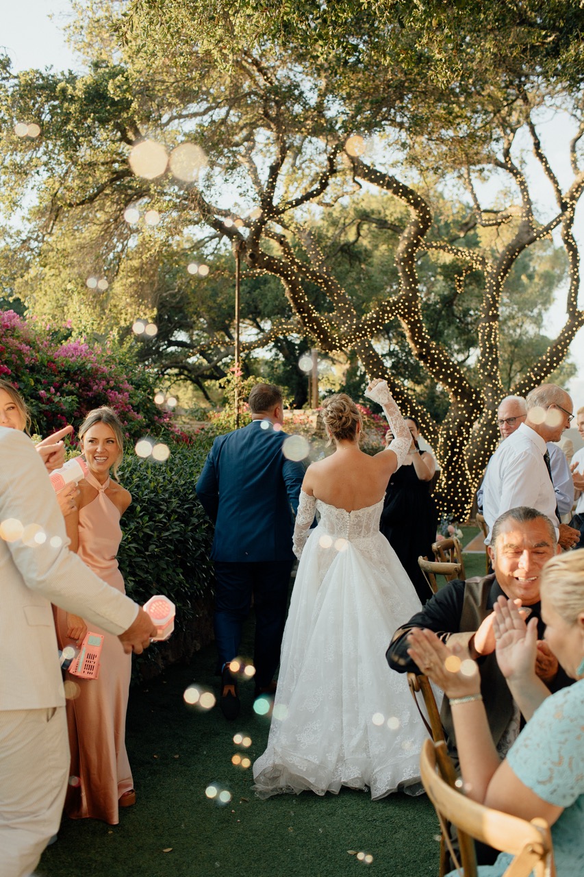 Real Poppy wedding — Cambria + Russell at Quail Ranch