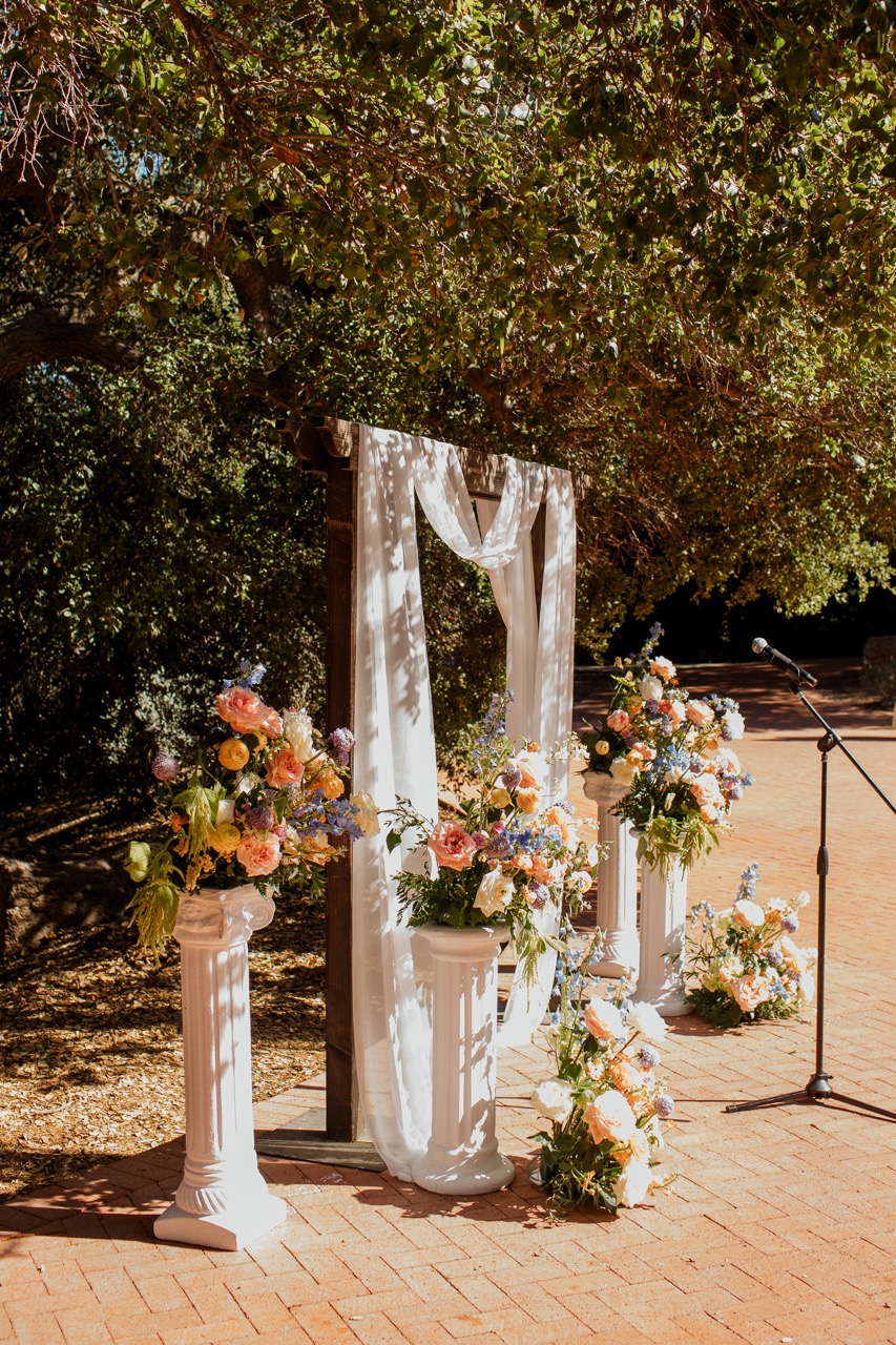 Real Poppy wedding — Cambria + Russell at Quail Ranch