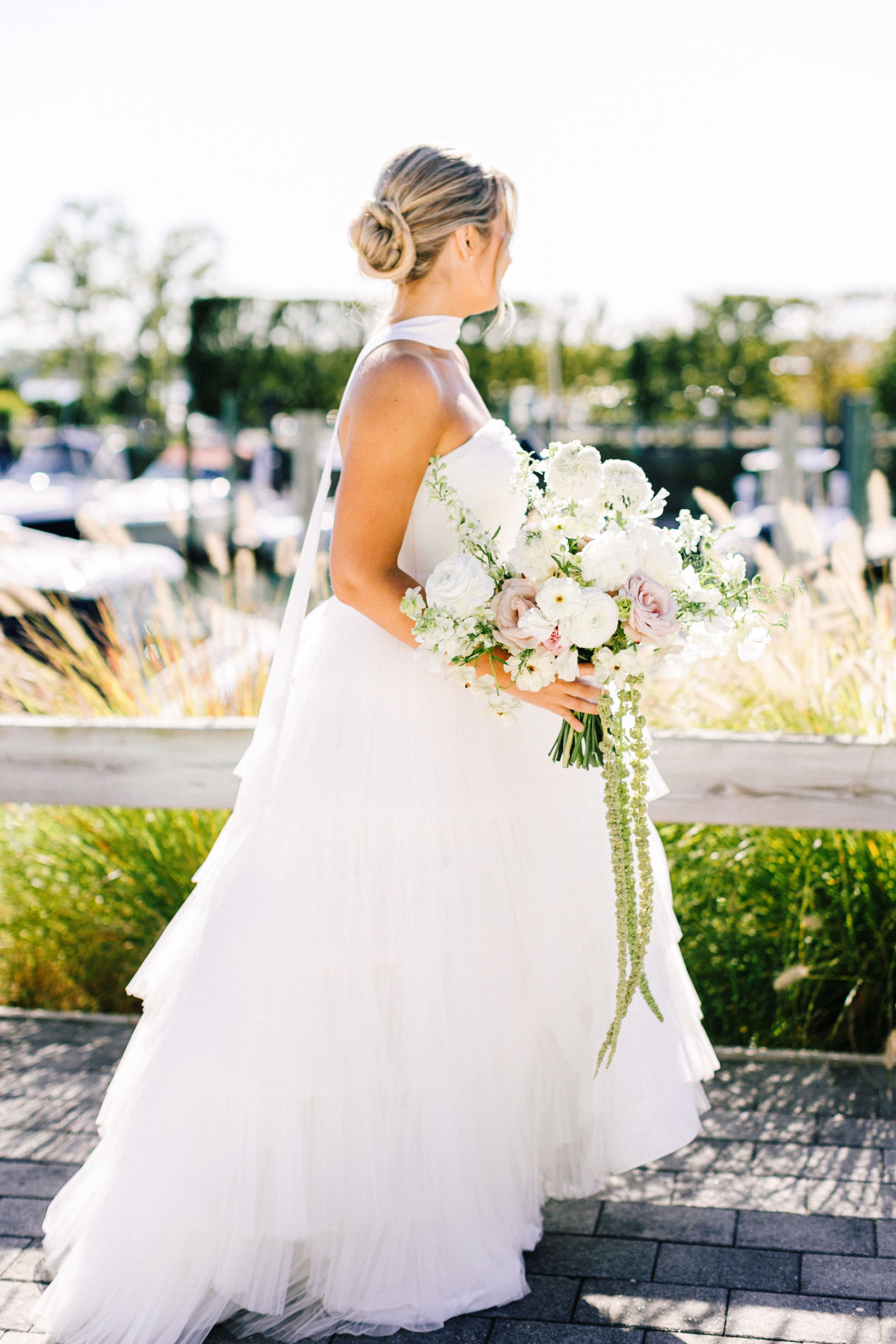 Real Poppy wedding — Erica + Charlie at Peconic Bay Yacht Club