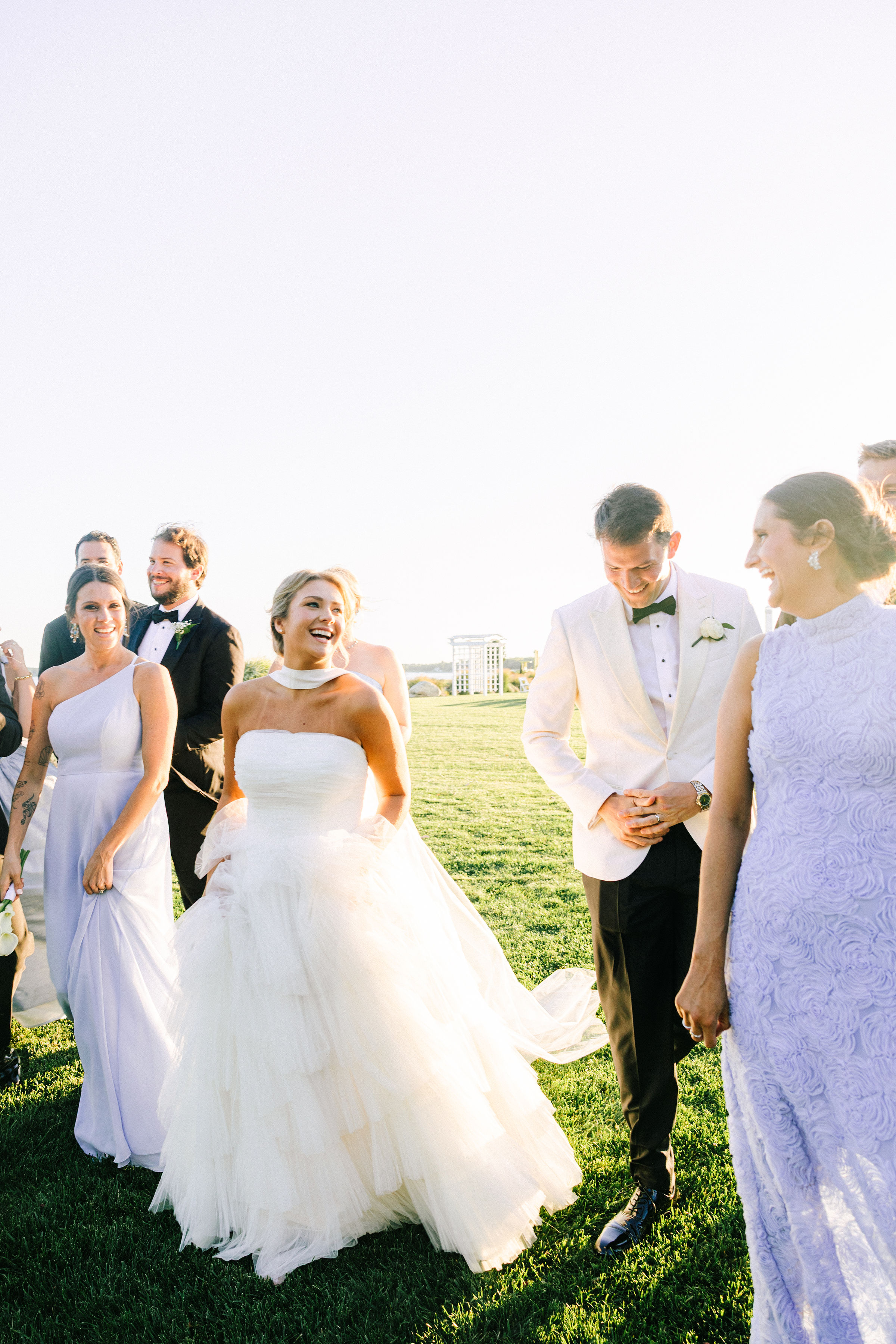 Real Poppy wedding — Erica + Charlie at Peconic Bay Yacht Club
