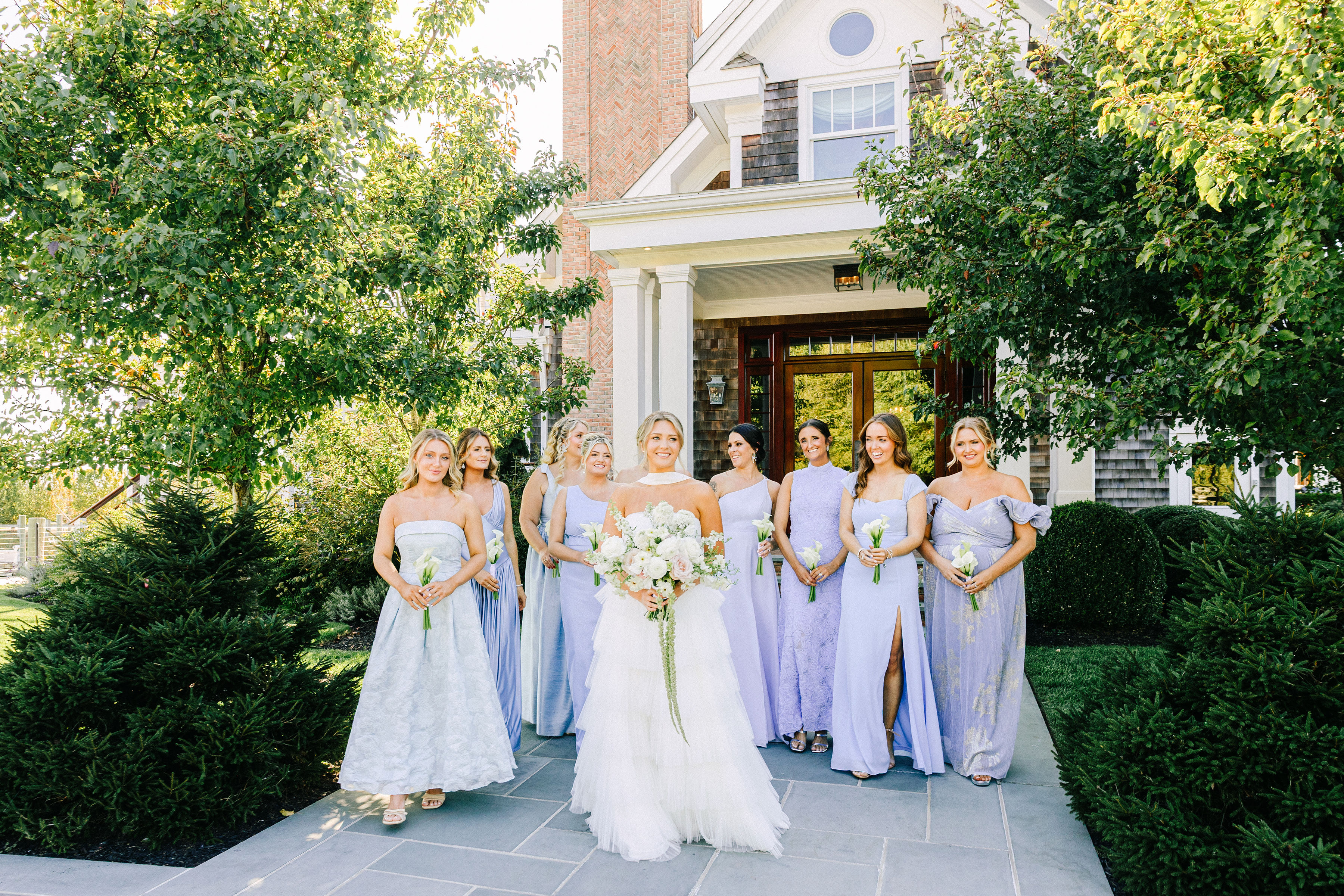 Real Poppy wedding — Erica + Charlie at Peconic Bay Yacht Club