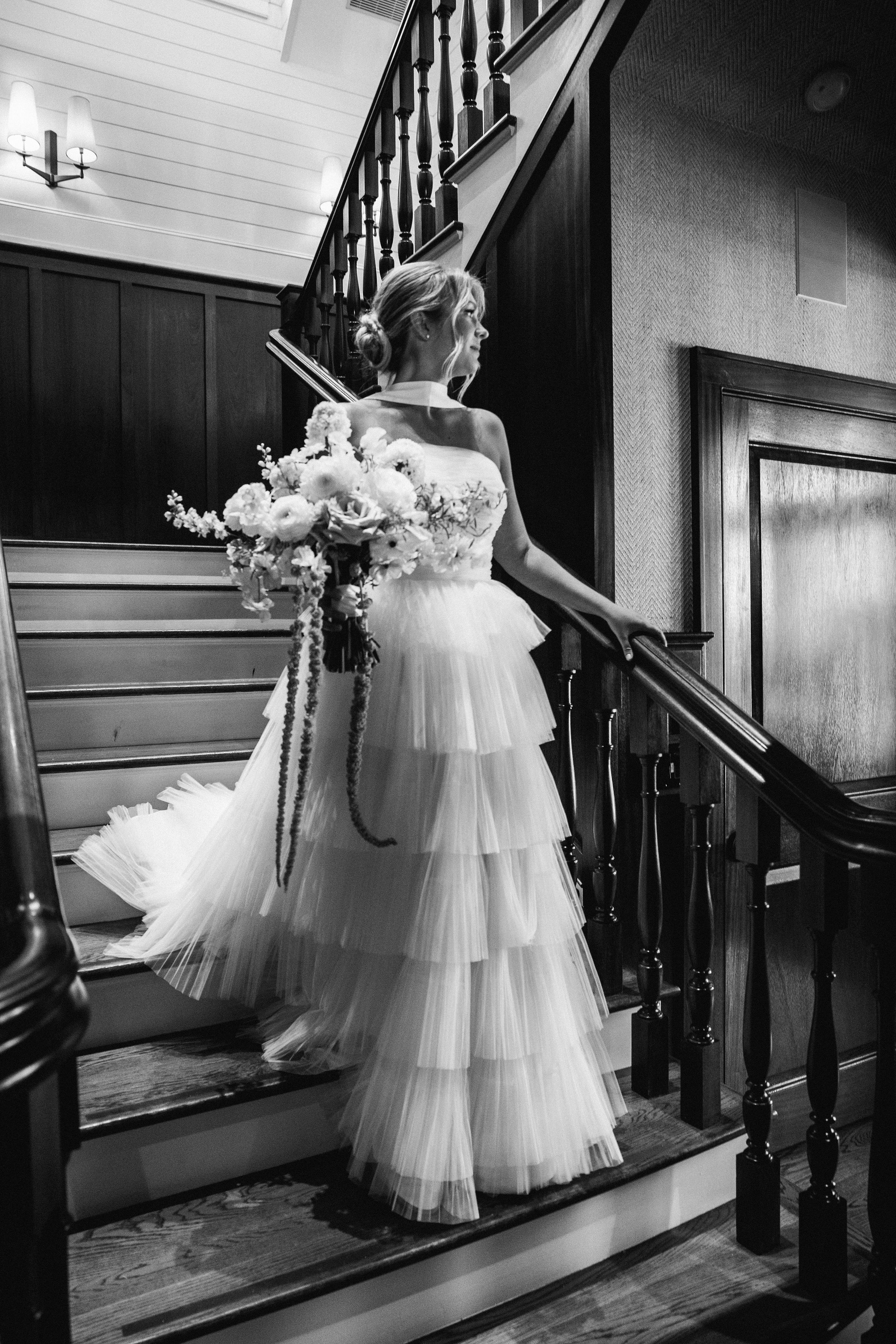Real Poppy wedding — Erica + Charlie at Peconic Bay Yacht Club