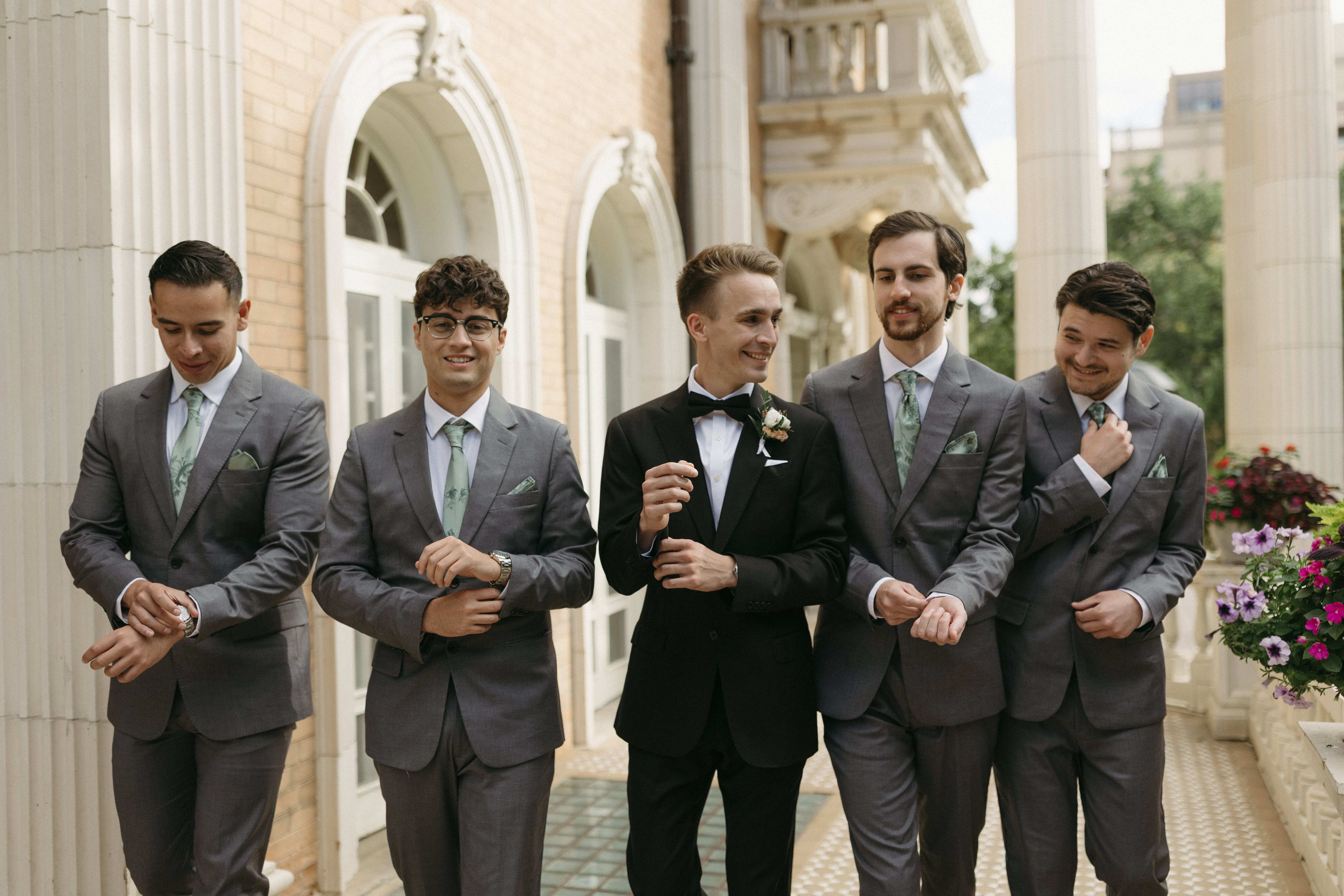 Real Poppy wedding — Isabel + Clayton at Grant-Humphreys Mansion