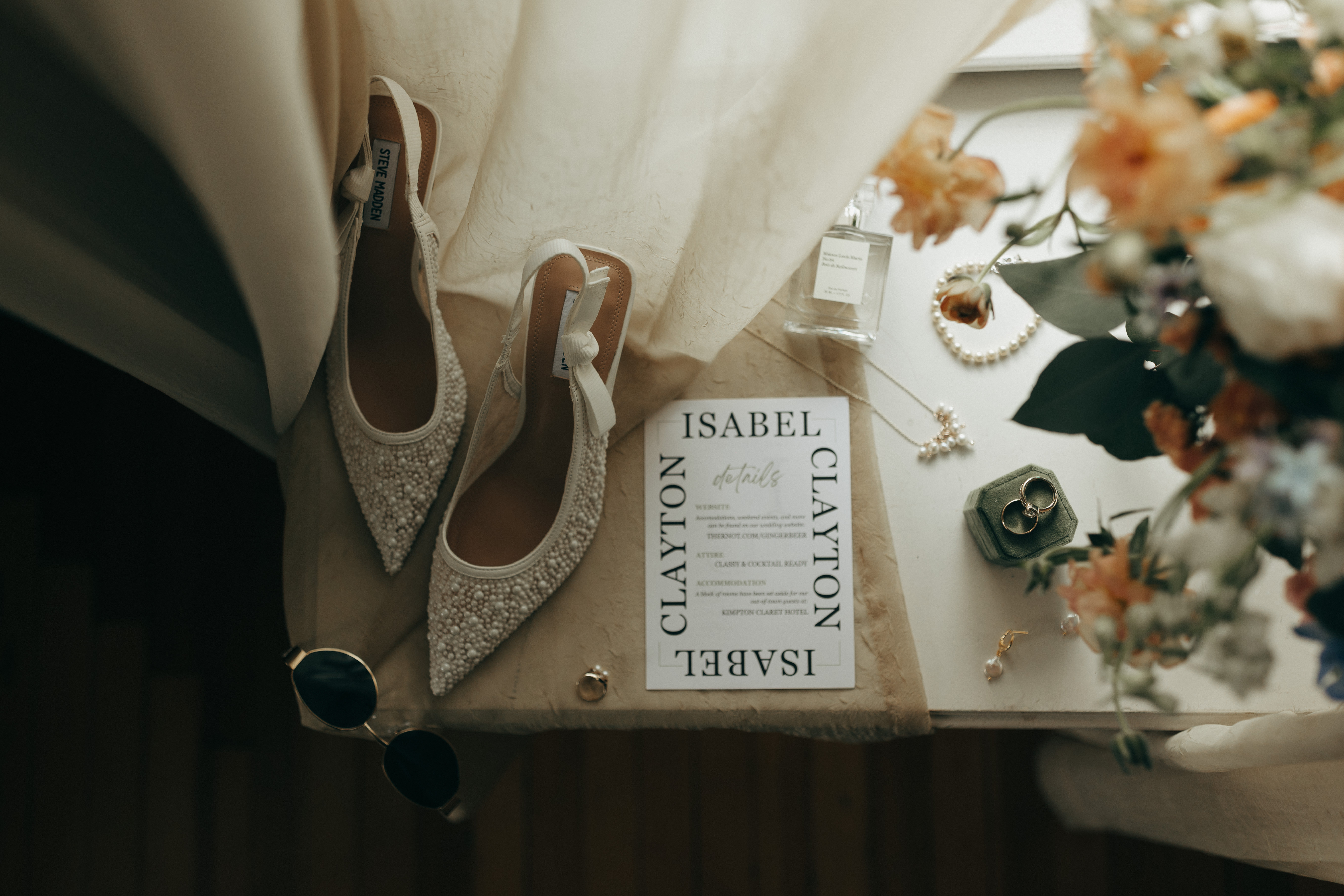 Real Poppy wedding — Isabel + Clayton at Grant-Humphreys Mansion
