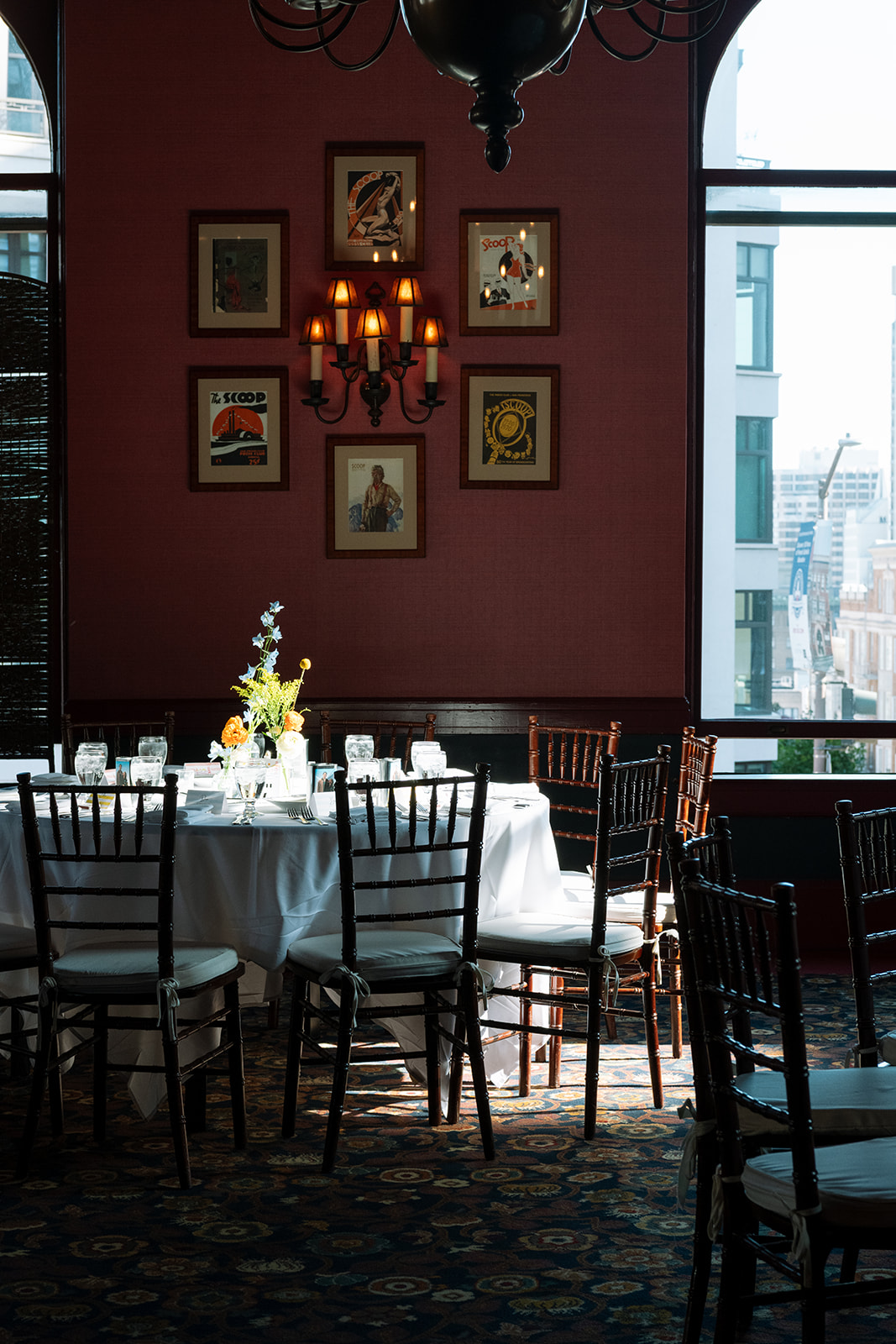 Real Poppy wedding — Alex + Frank at University Club of San Francisco