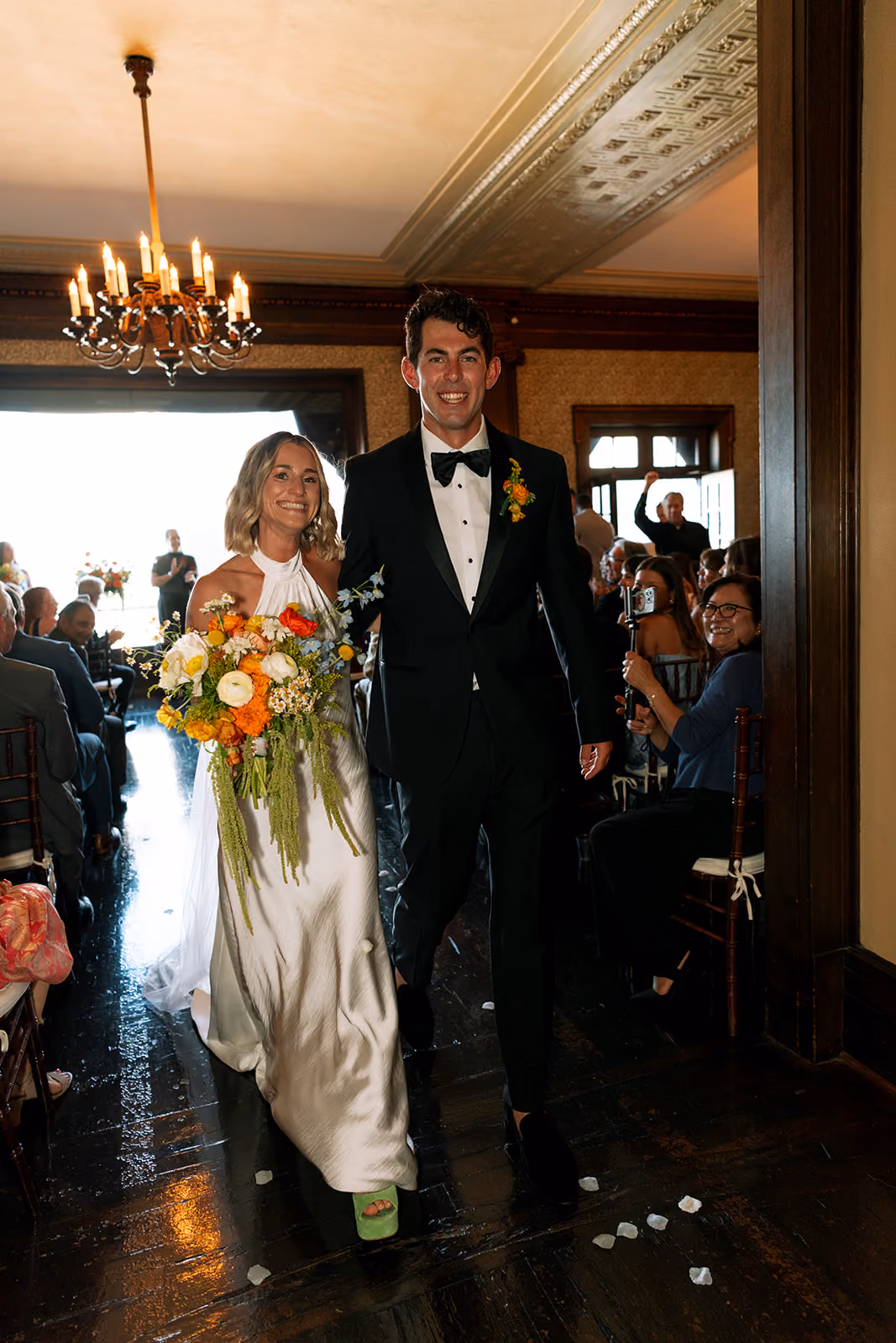 Real Poppy wedding — Alex + Frank at University Club of San Francisco