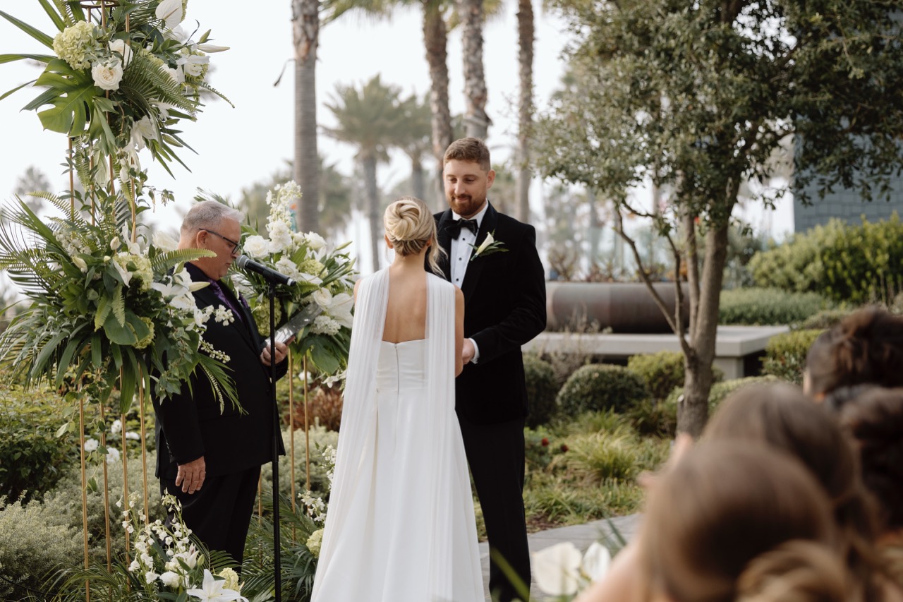 Real Poppy wedding — Angela + Tony at The Seabird Ocean Resort