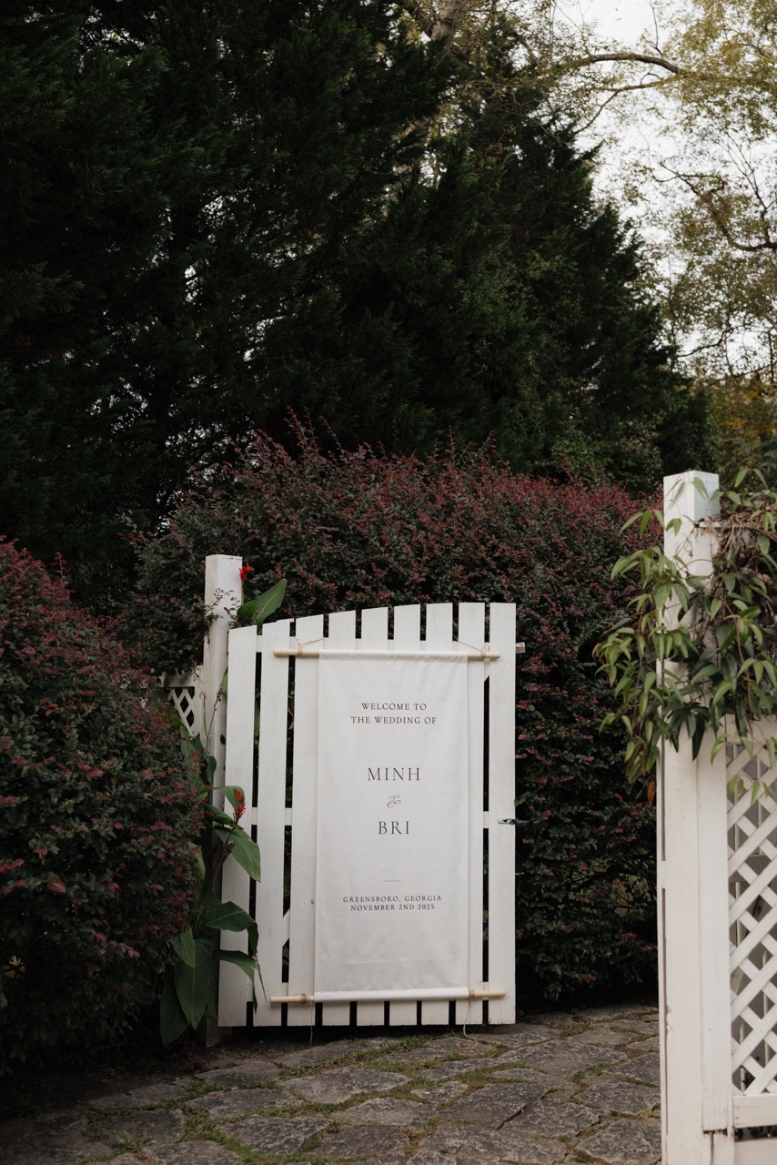 Real Poppy wedding — Bri + Minh at Paula & Morgan Charles