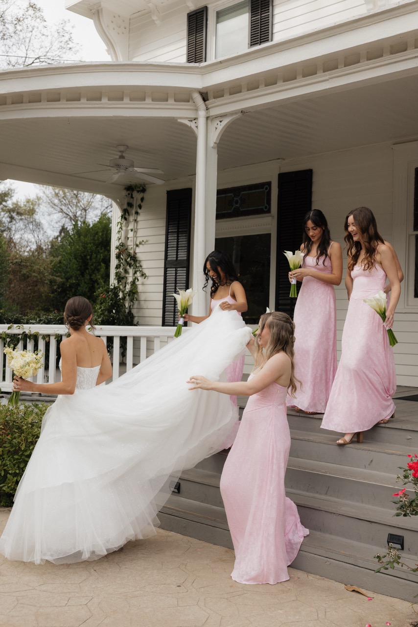 Real Poppy wedding — Bri + Minh at Paula & Morgan Charles