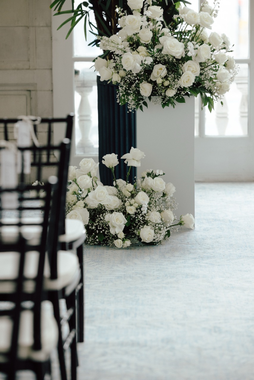 Real Poppy wedding — Cynthia + Jacob at The Hermitage Hotel