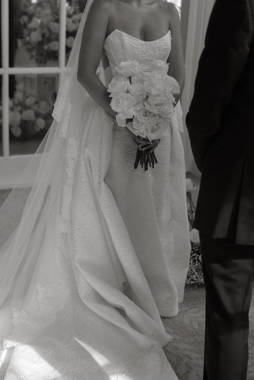 Real Poppy wedding — Cynthia + Jacob at The Hermitage Hotel
