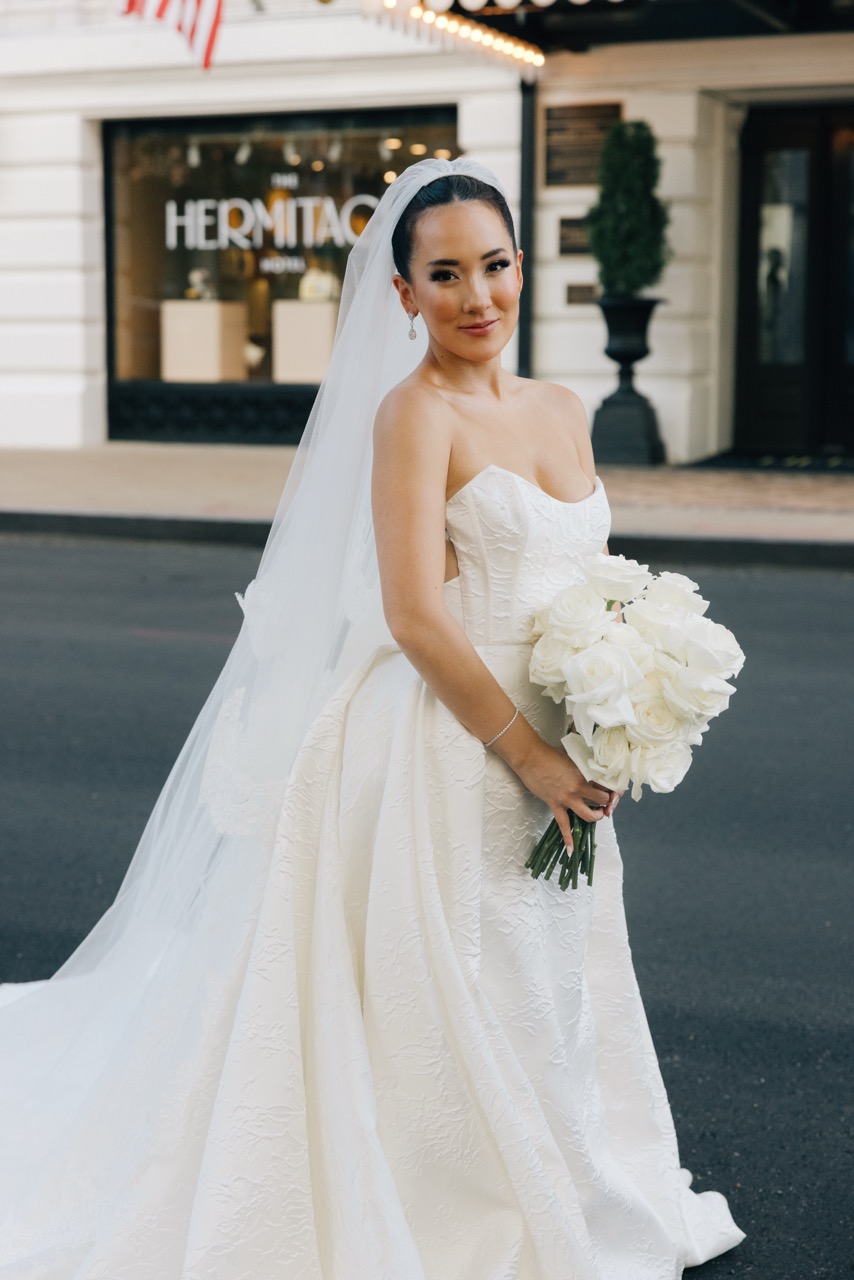 Real Poppy wedding — Cynthia + Jacob at The Hermitage Hotel
