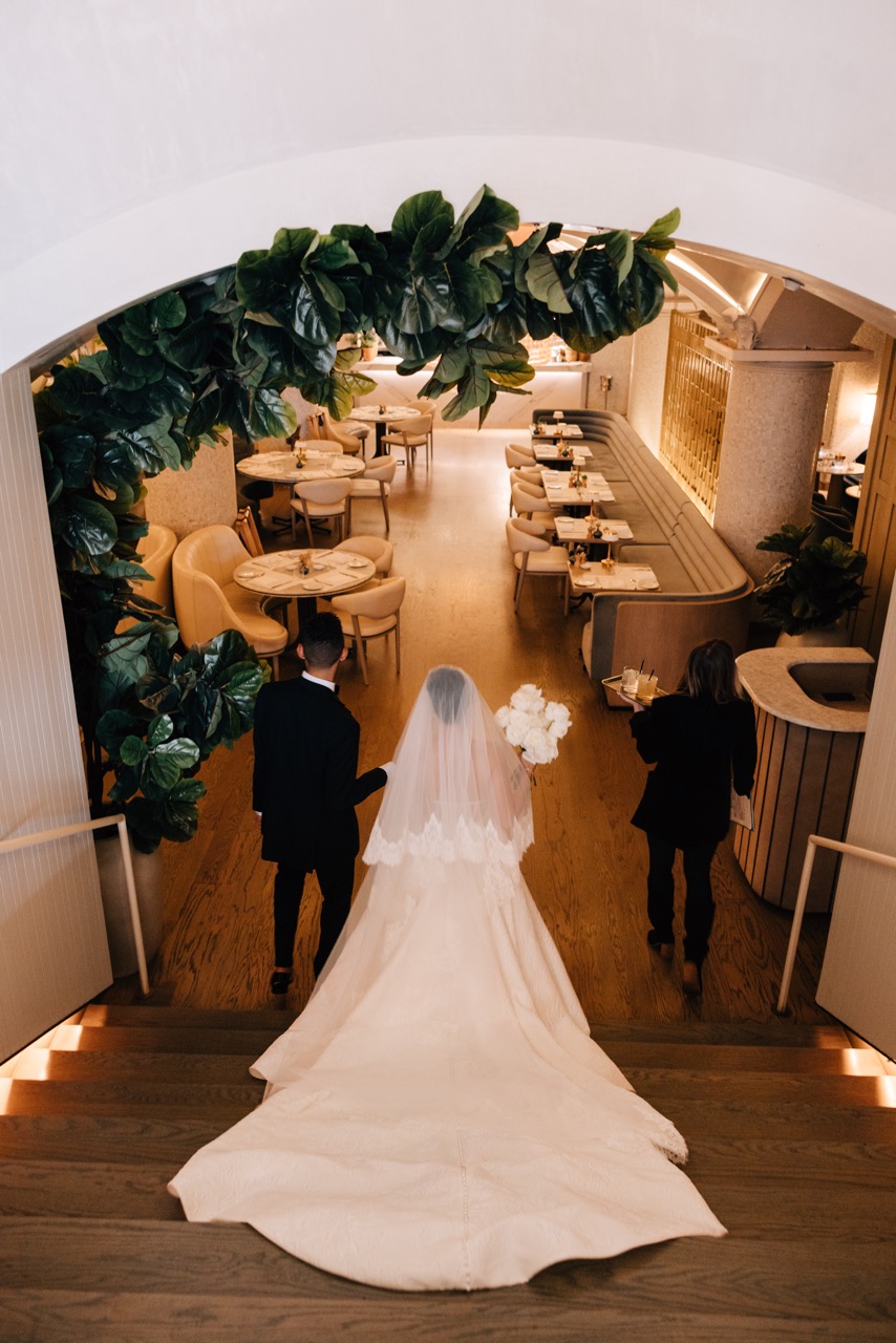 Real Poppy wedding — Cynthia + Jacob at The Hermitage Hotel