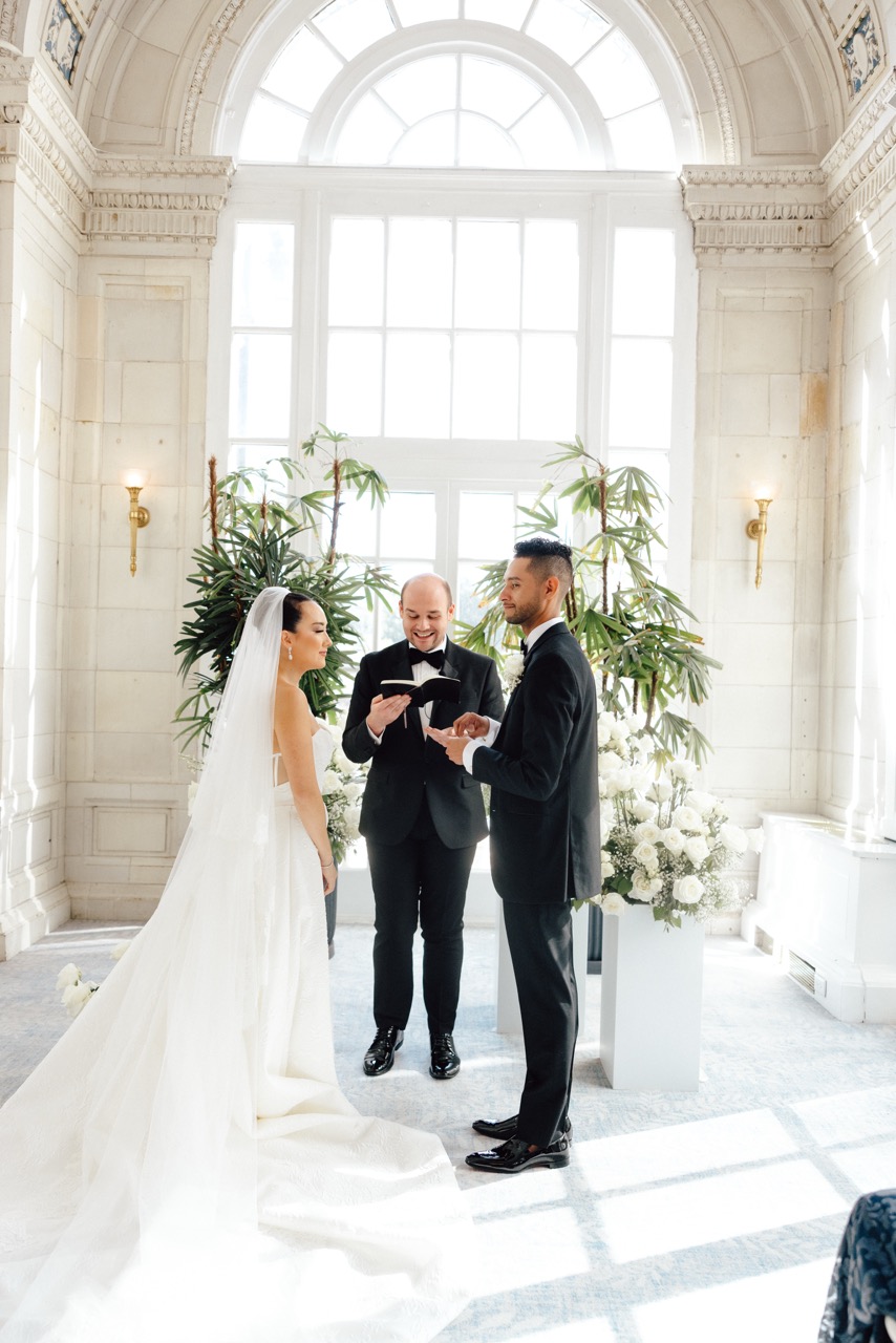 Real Poppy wedding — Cynthia + Jacob at The Hermitage Hotel