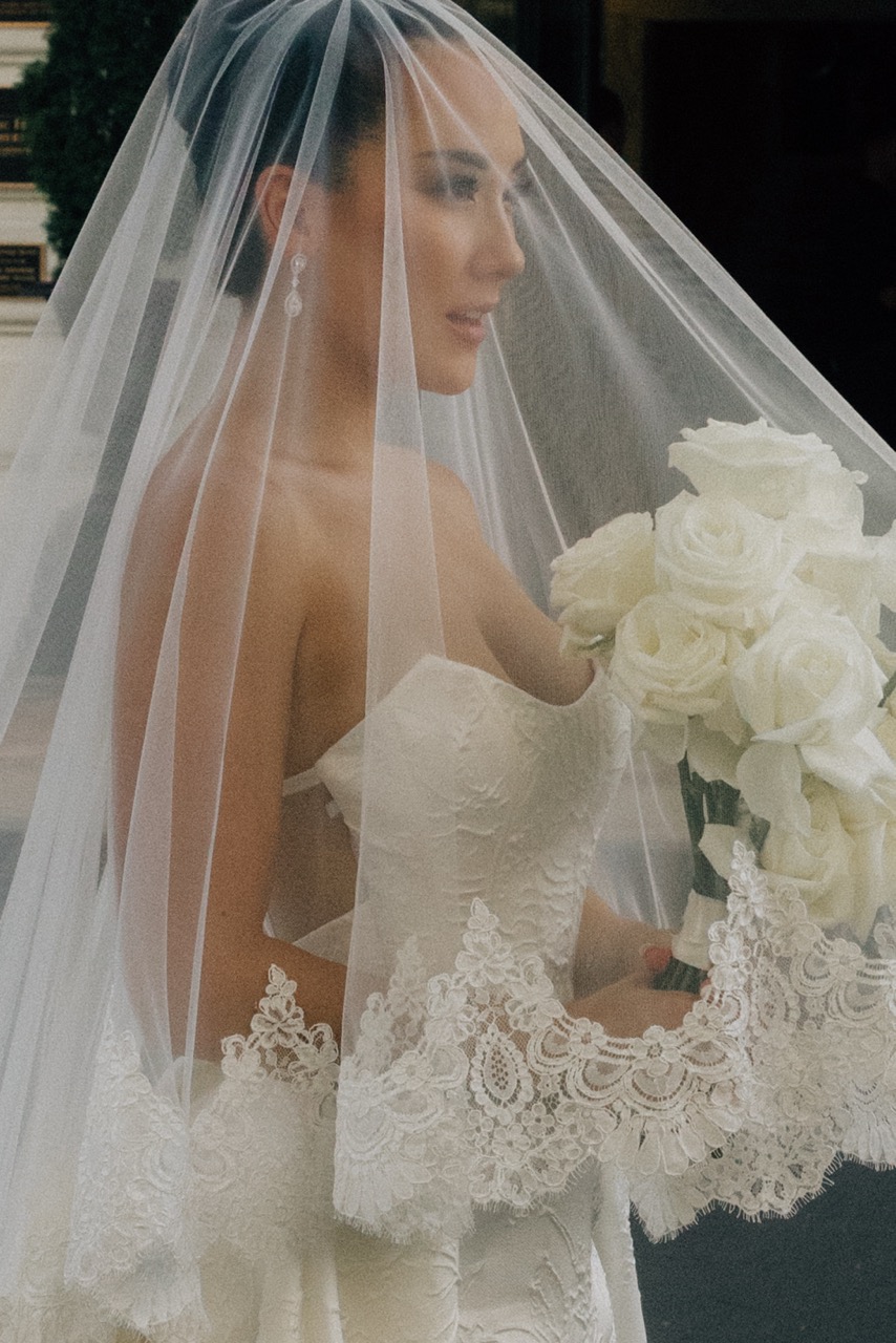 Real Poppy wedding — Cynthia + Jacob at The Hermitage Hotel