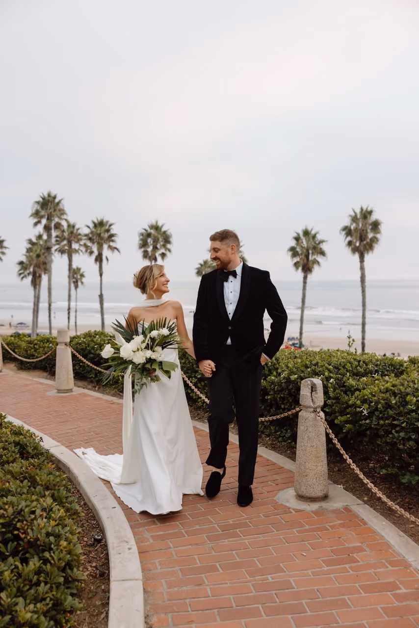 When Angela Met the Ocean: A Love Story in Palms and White Blooms