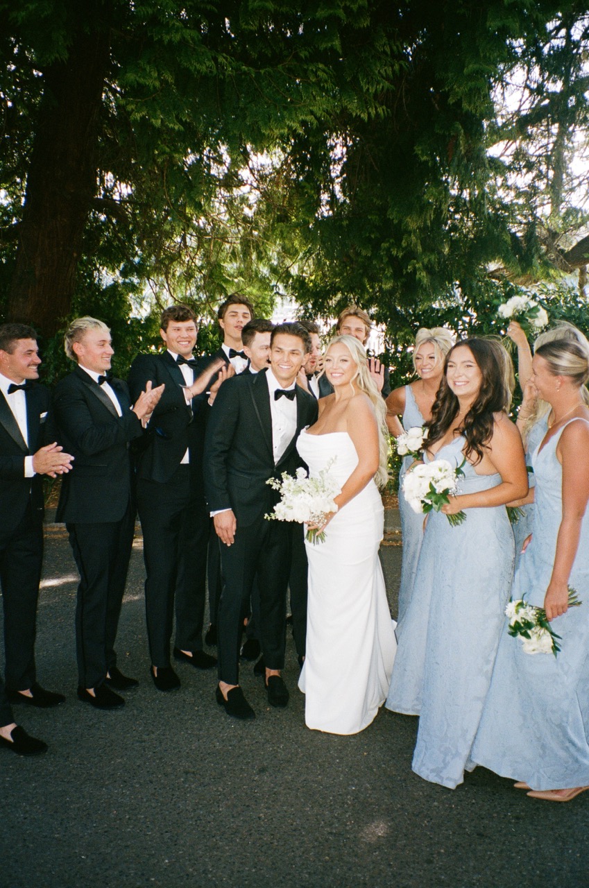 Real Poppy wedding — Alexis + Chase at Seattle Yacht Club