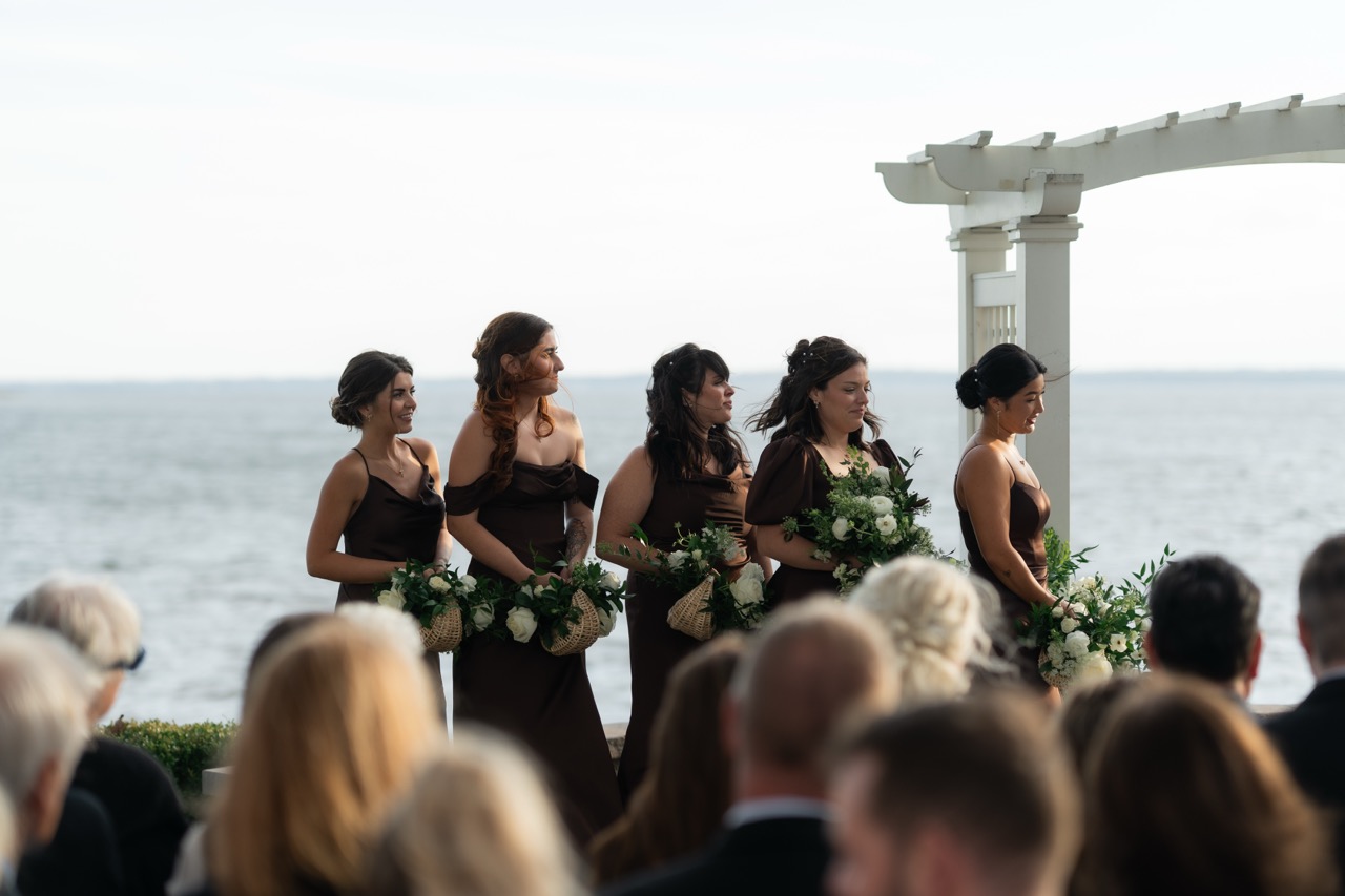 Real Poppy wedding — Miranda + Andrew at The Bayfront Club