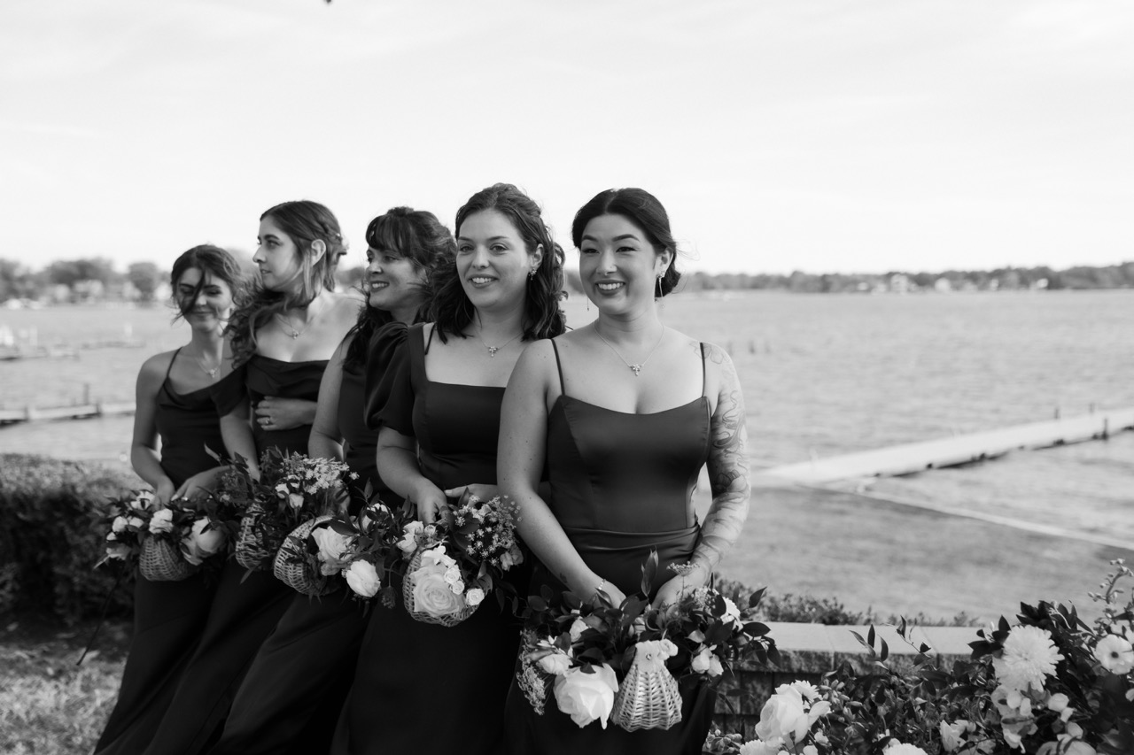Real Poppy wedding — Miranda + Andrew at The Bayfront Club