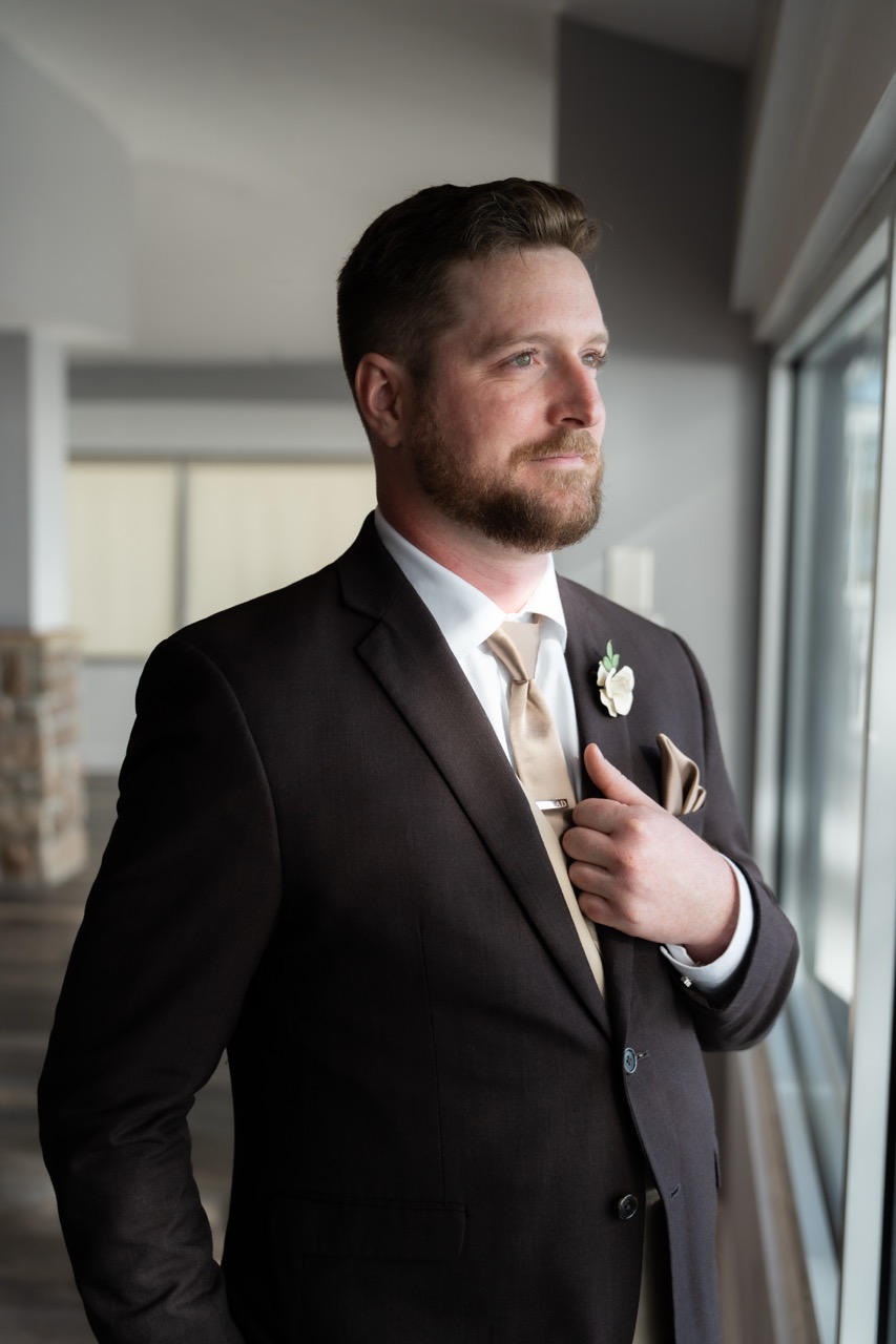 Real Poppy wedding — Miranda + Andrew at The Bayfront Club
