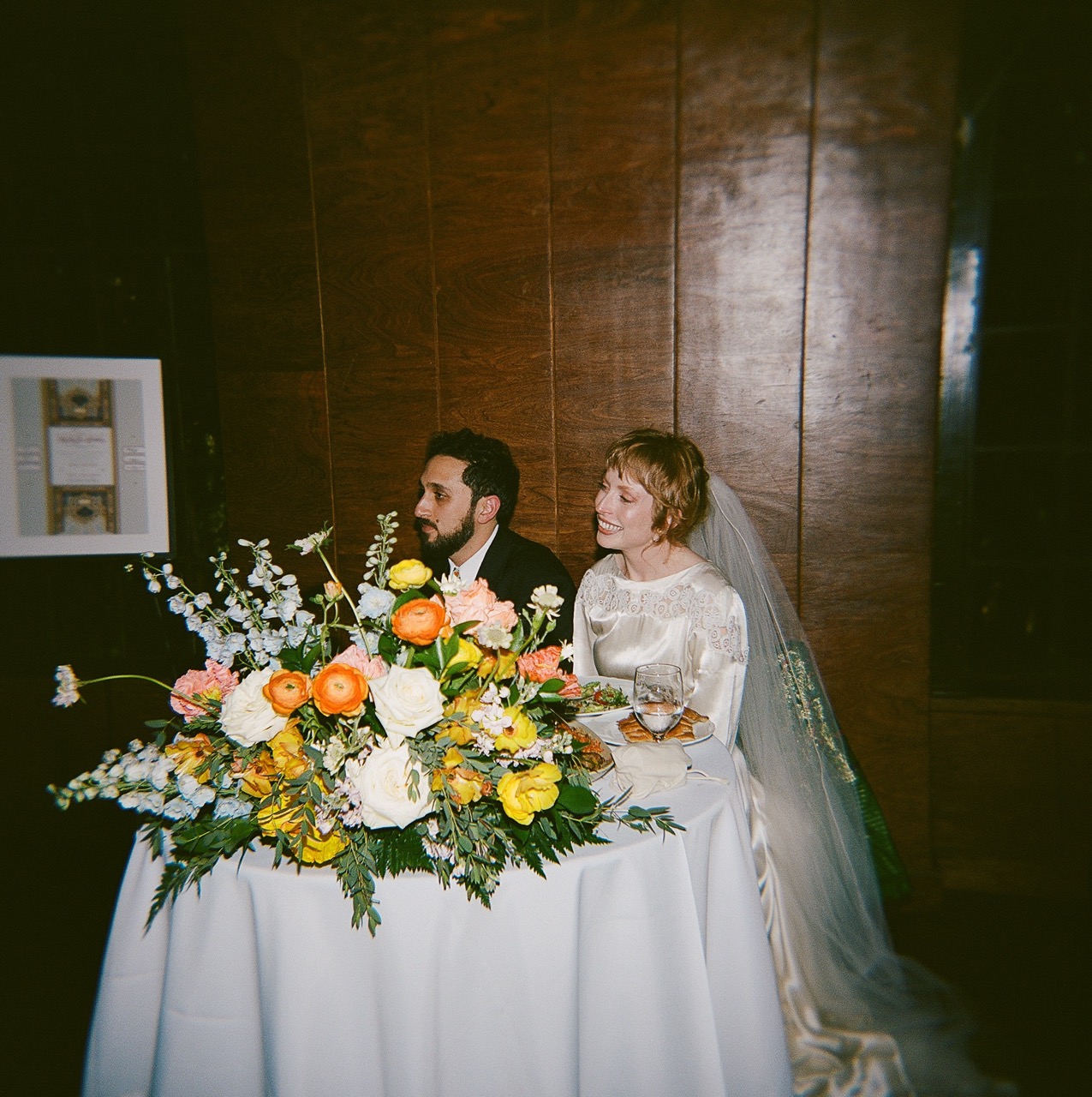 Real Poppy wedding — Halley + Adeeb at Brazilian Room Events