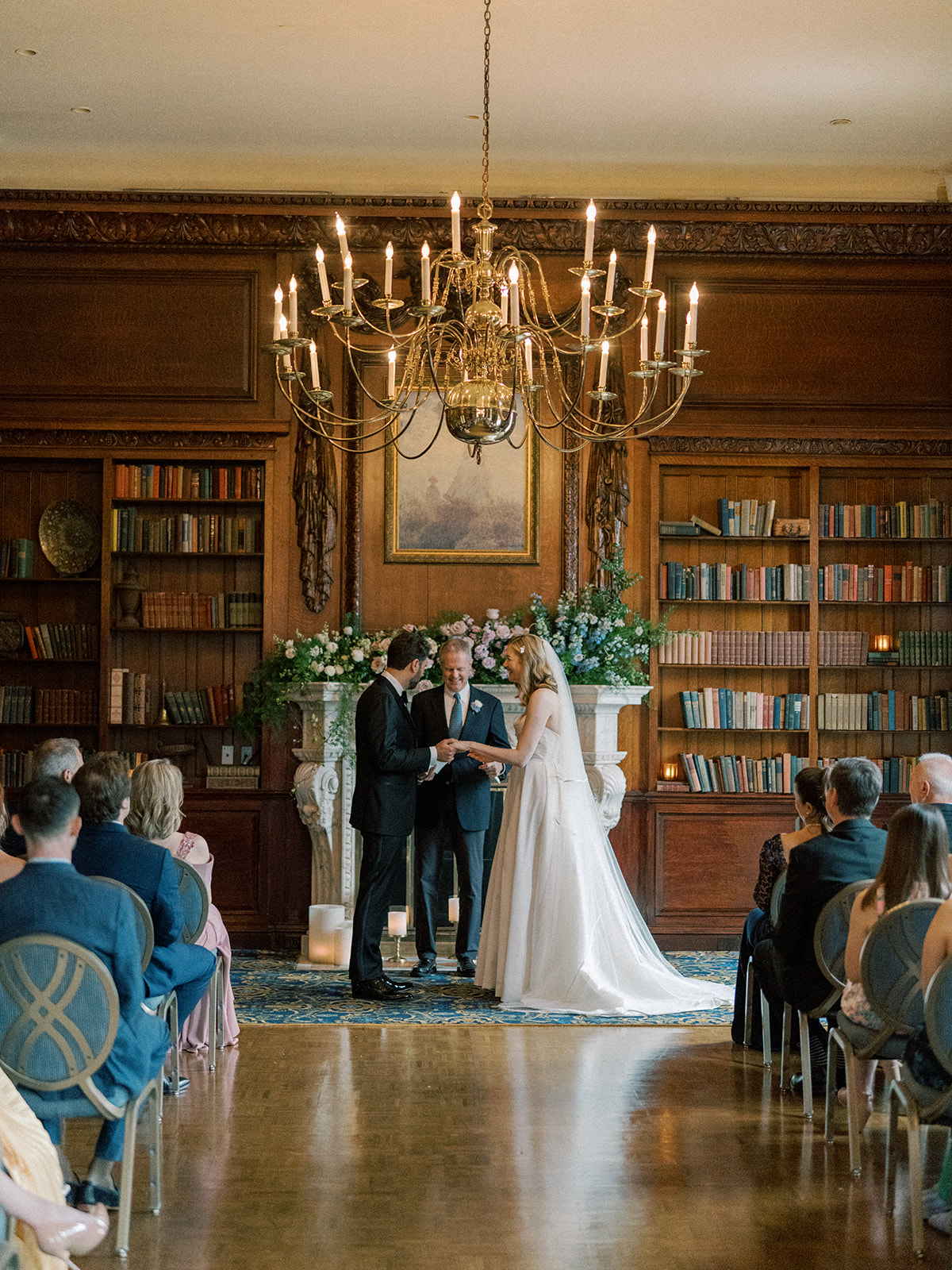 Real Poppy wedding — Ellie + Övünç at Hampshire House