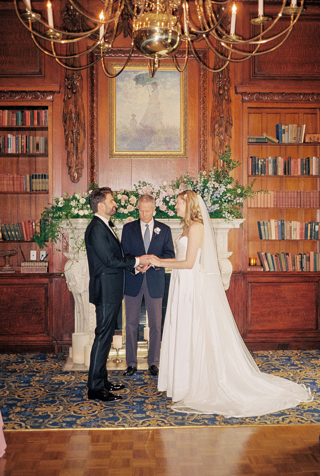 Real Poppy wedding — Ellie + Övünç at Hampshire House