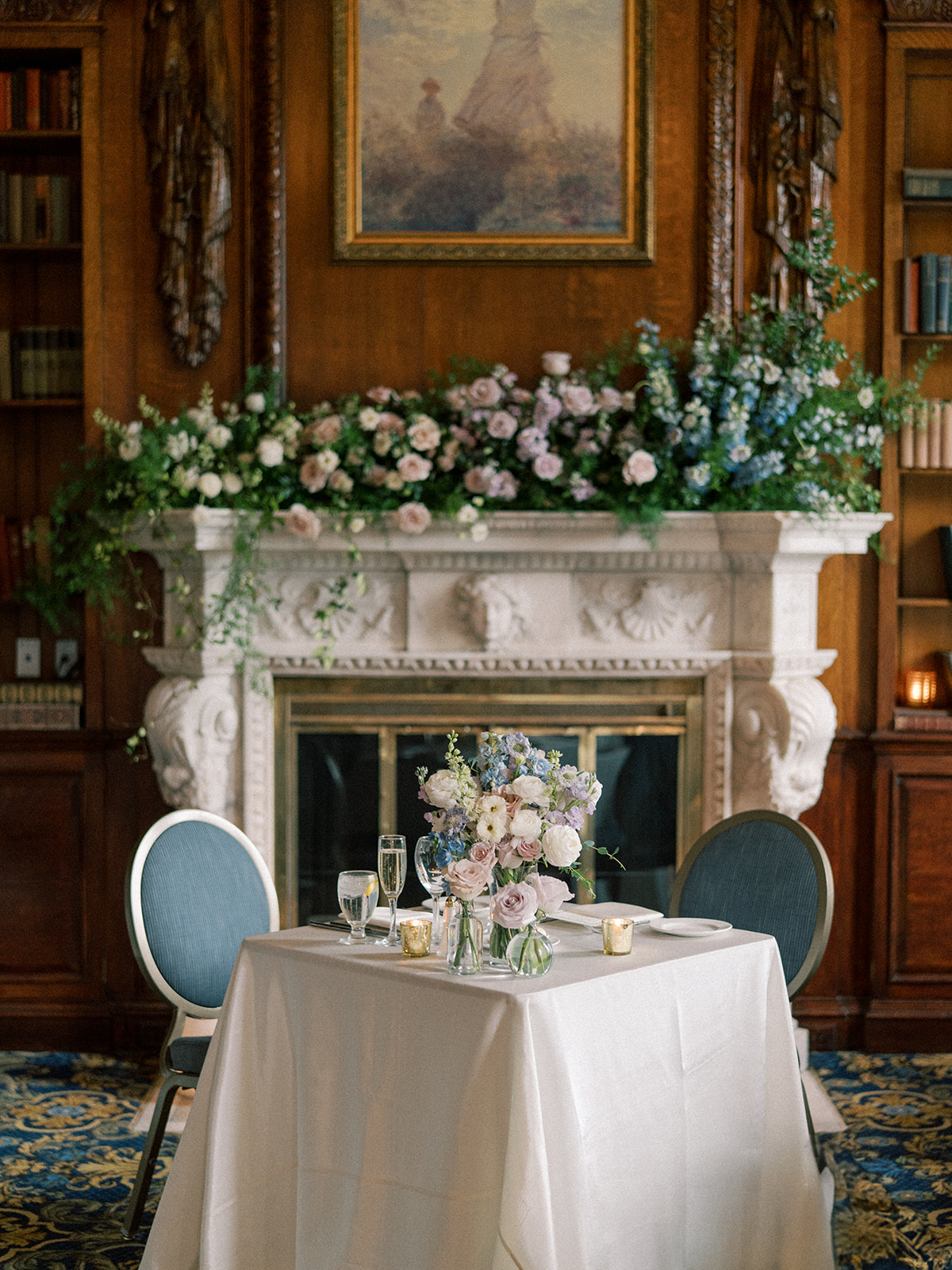 Real Poppy wedding — Ellie + Övünç at Hampshire House
