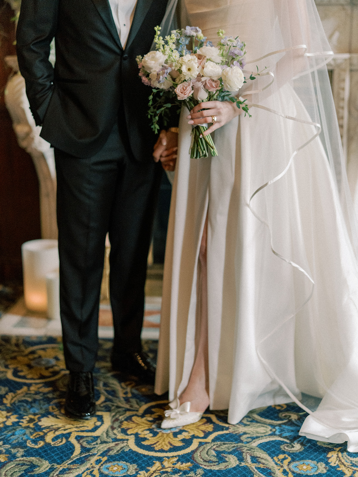 Real Poppy wedding — Ellie + Övünç at Hampshire House