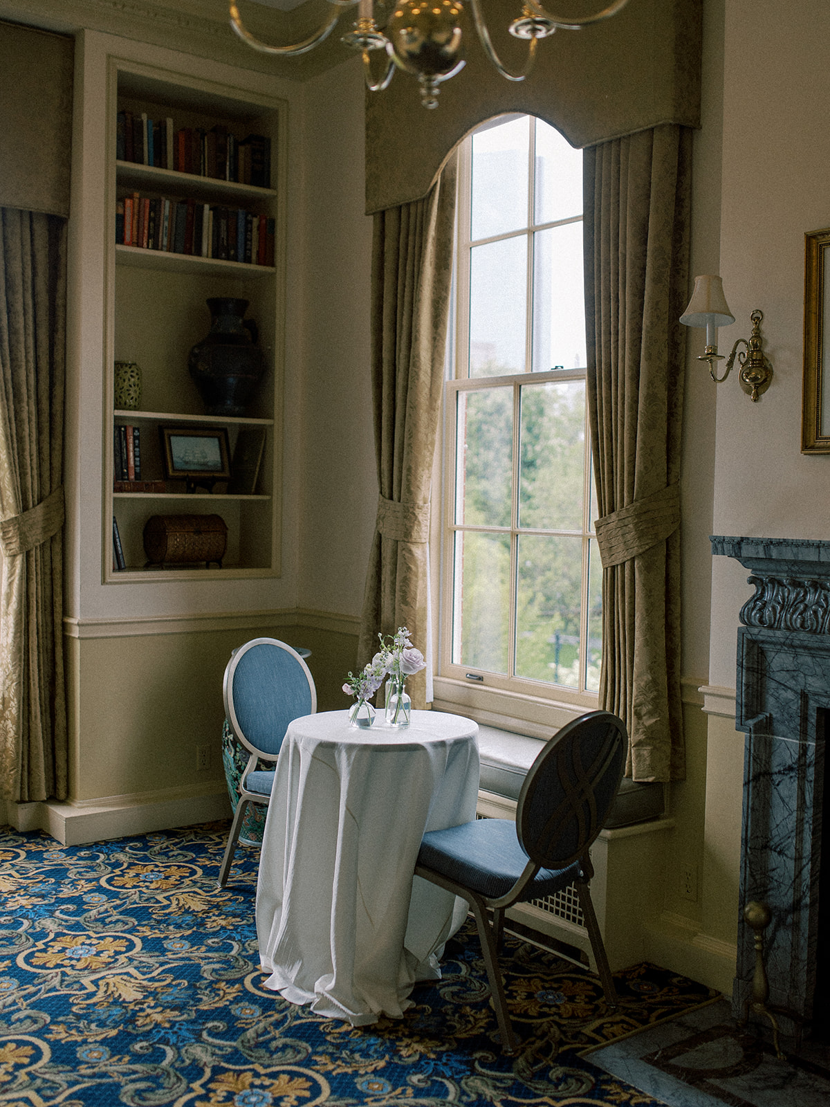 Real Poppy wedding — Ellie + Övünç at Hampshire House