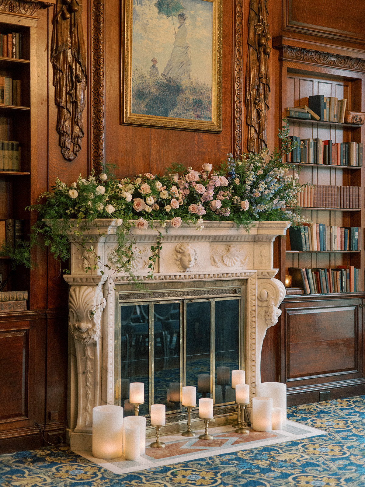 Real Poppy wedding — Ellie + Övünç at Hampshire House