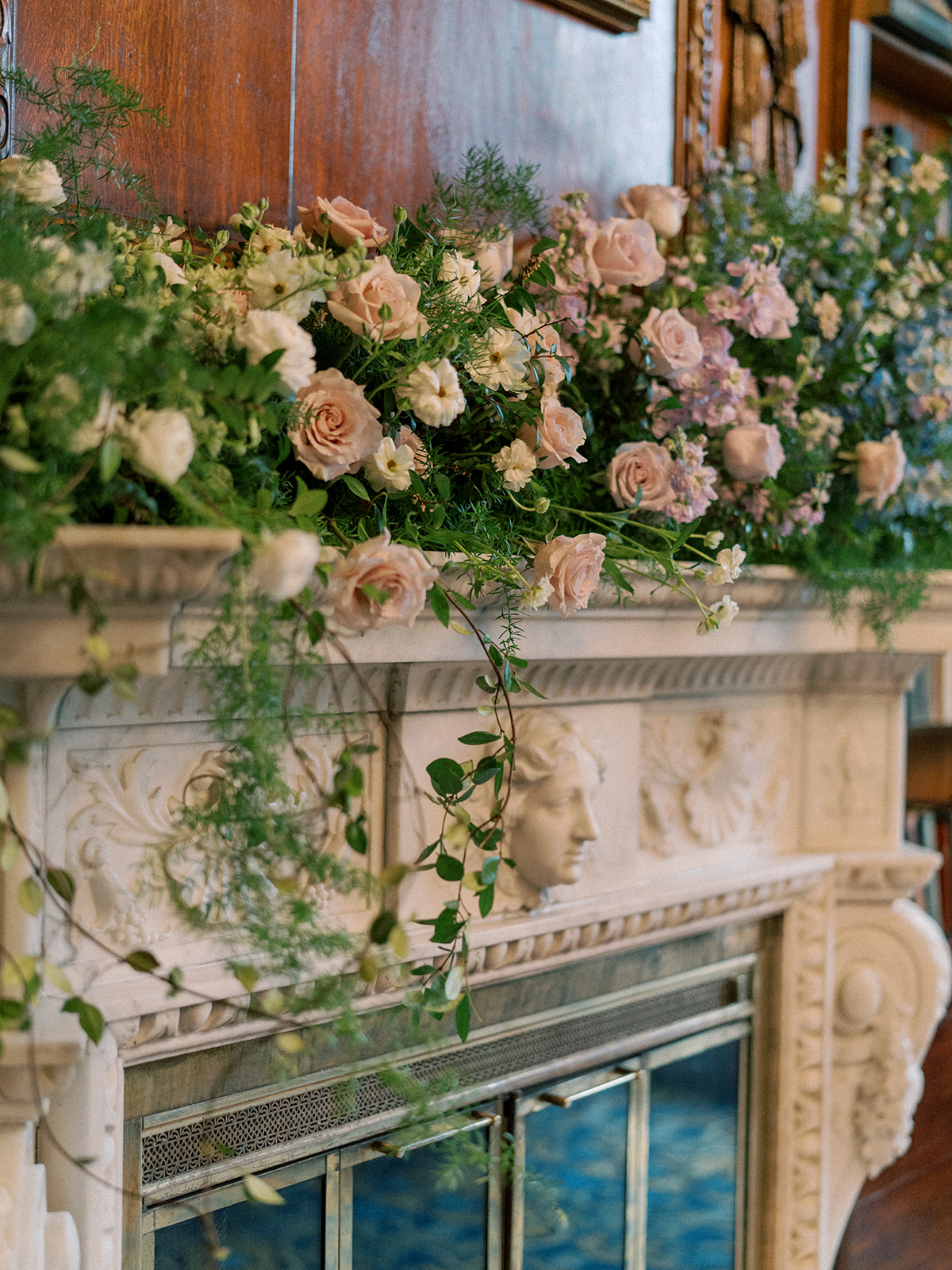 Real Poppy wedding — Ellie + Övünç at Hampshire House