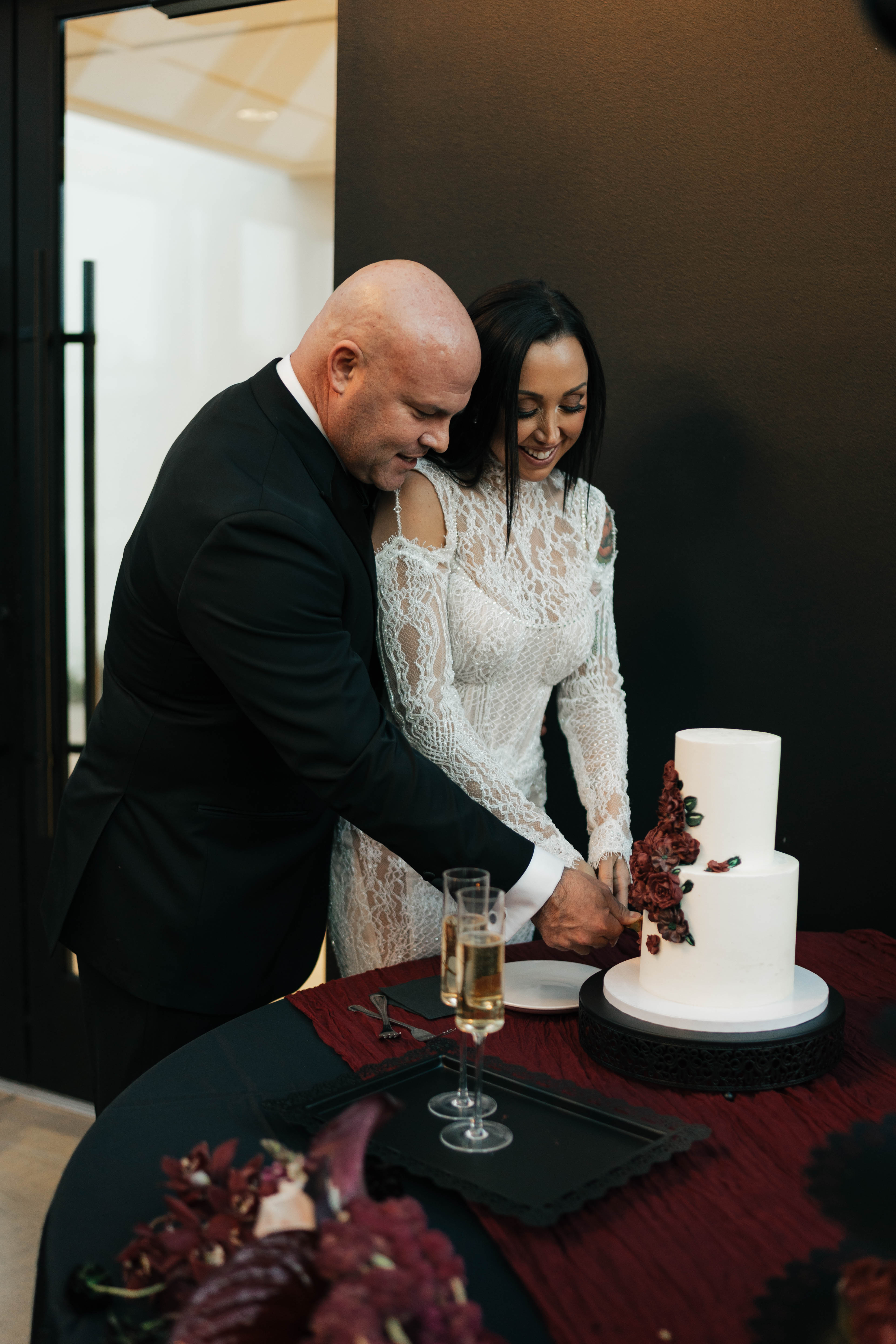 Real Poppy wedding — Chloé + Jesse at The Lumen House