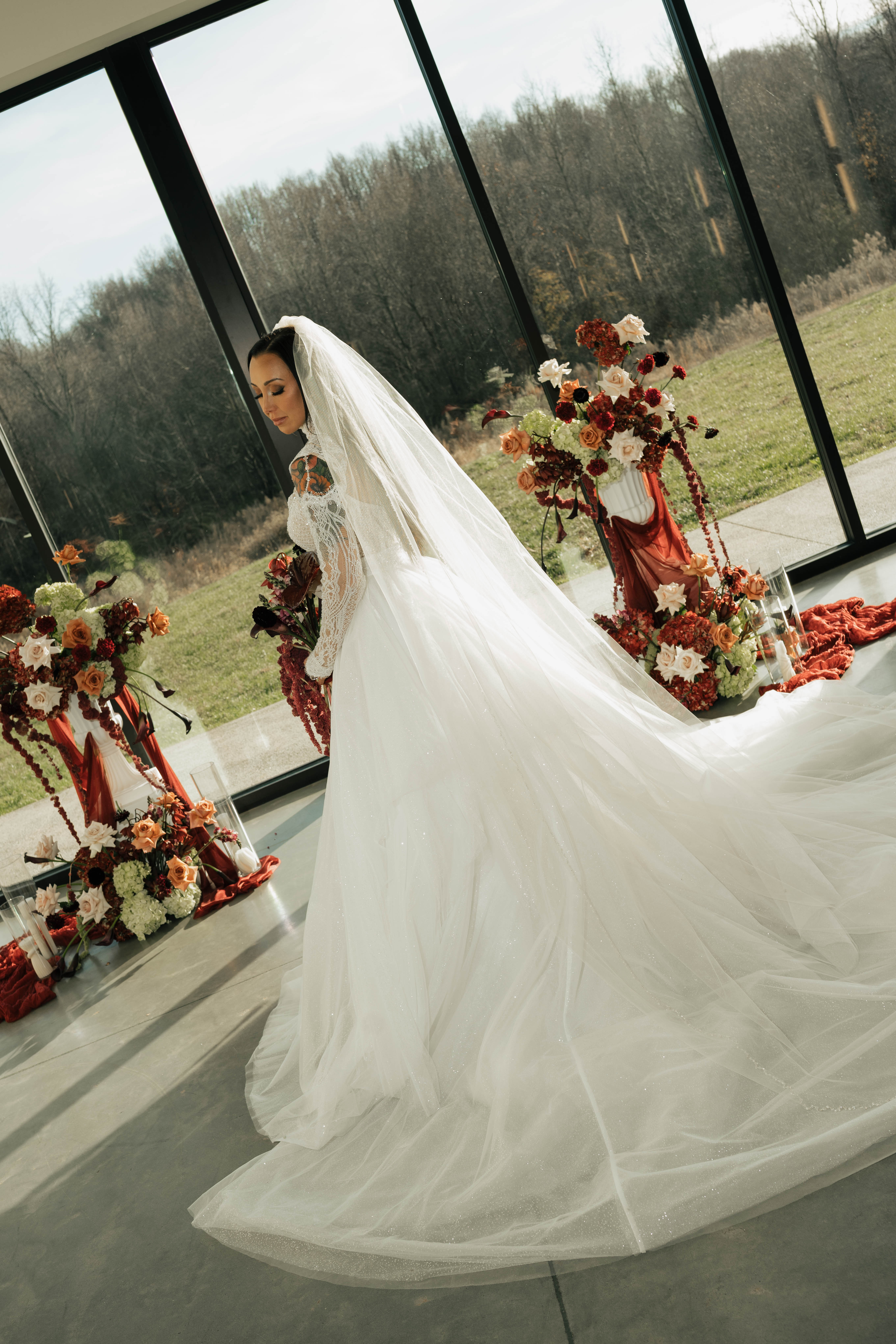 Real Poppy wedding — Chloé + Jesse at The Lumen House