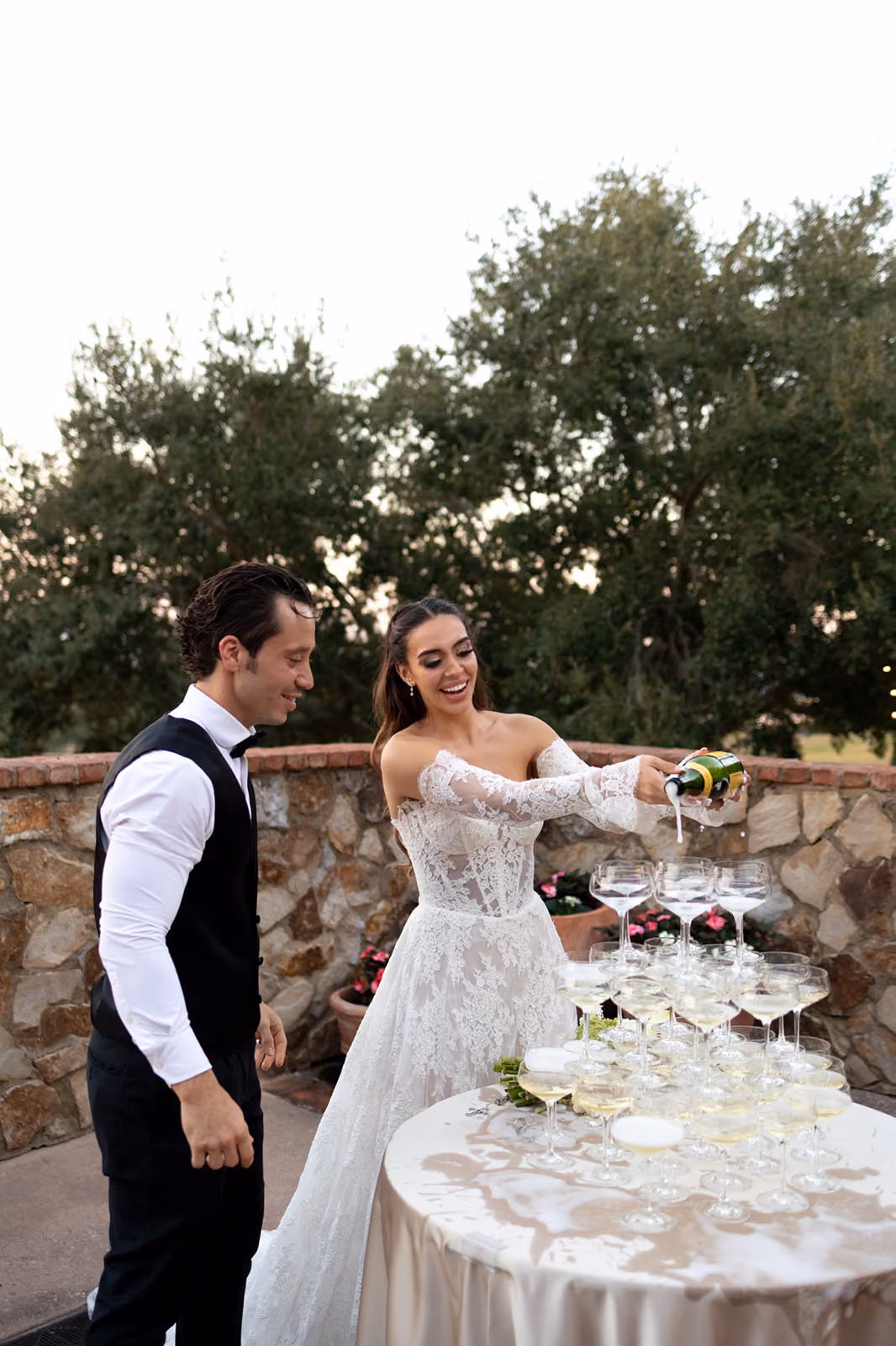 Real Poppy wedding — Daniela + Joseph at Bella Collina