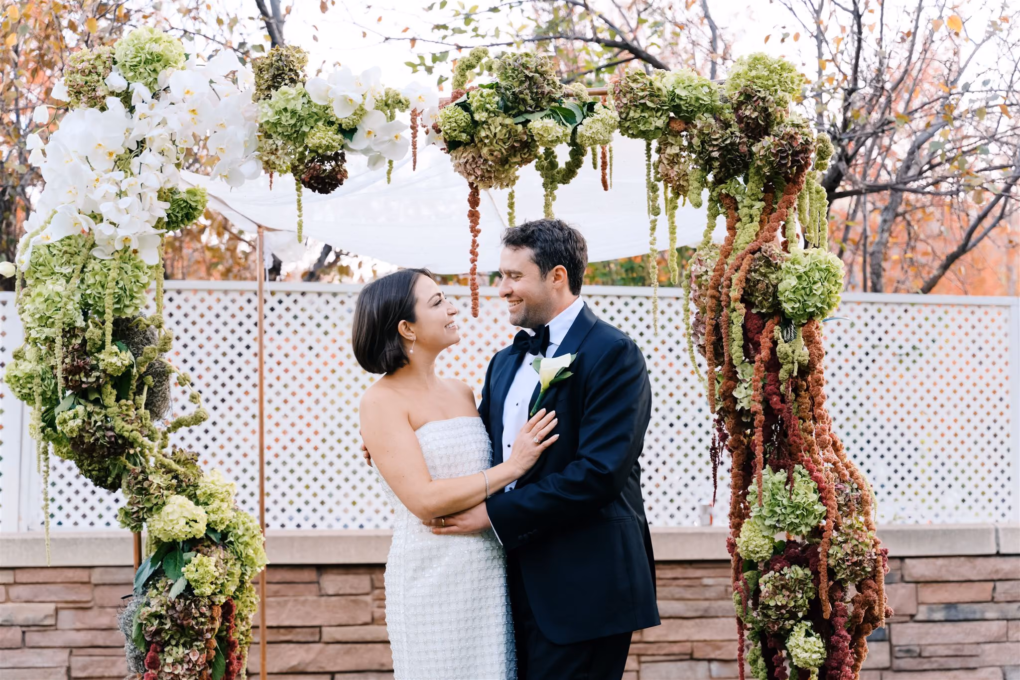 Real Poppy wedding — Joelle + Samuel at St Julien Hotel & Spa