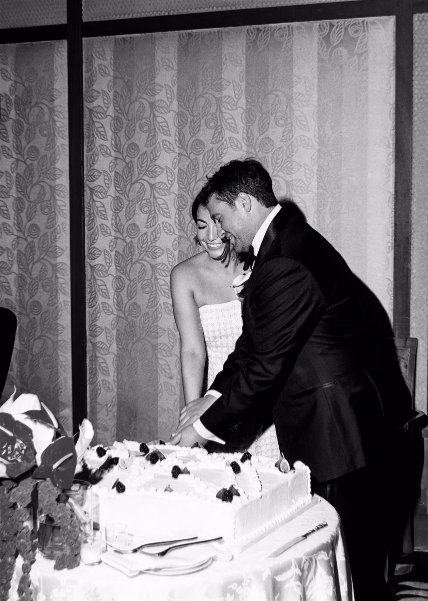 Real Poppy wedding — Joelle + Samuel at St Julien Hotel & Spa