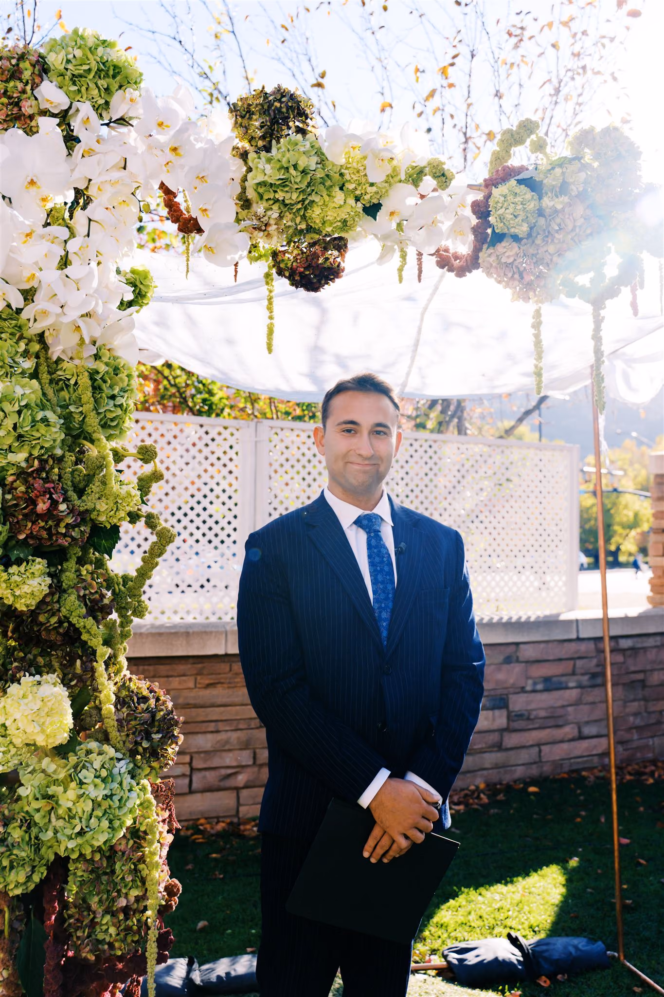 Real Poppy wedding — Joelle + Samuel at St Julien Hotel & Spa