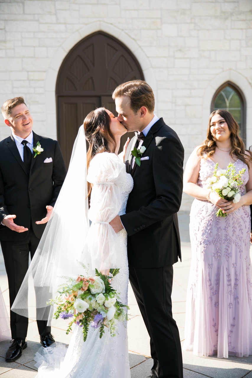 Real Poppy wedding — Julie + Mike at Ashton Gardens