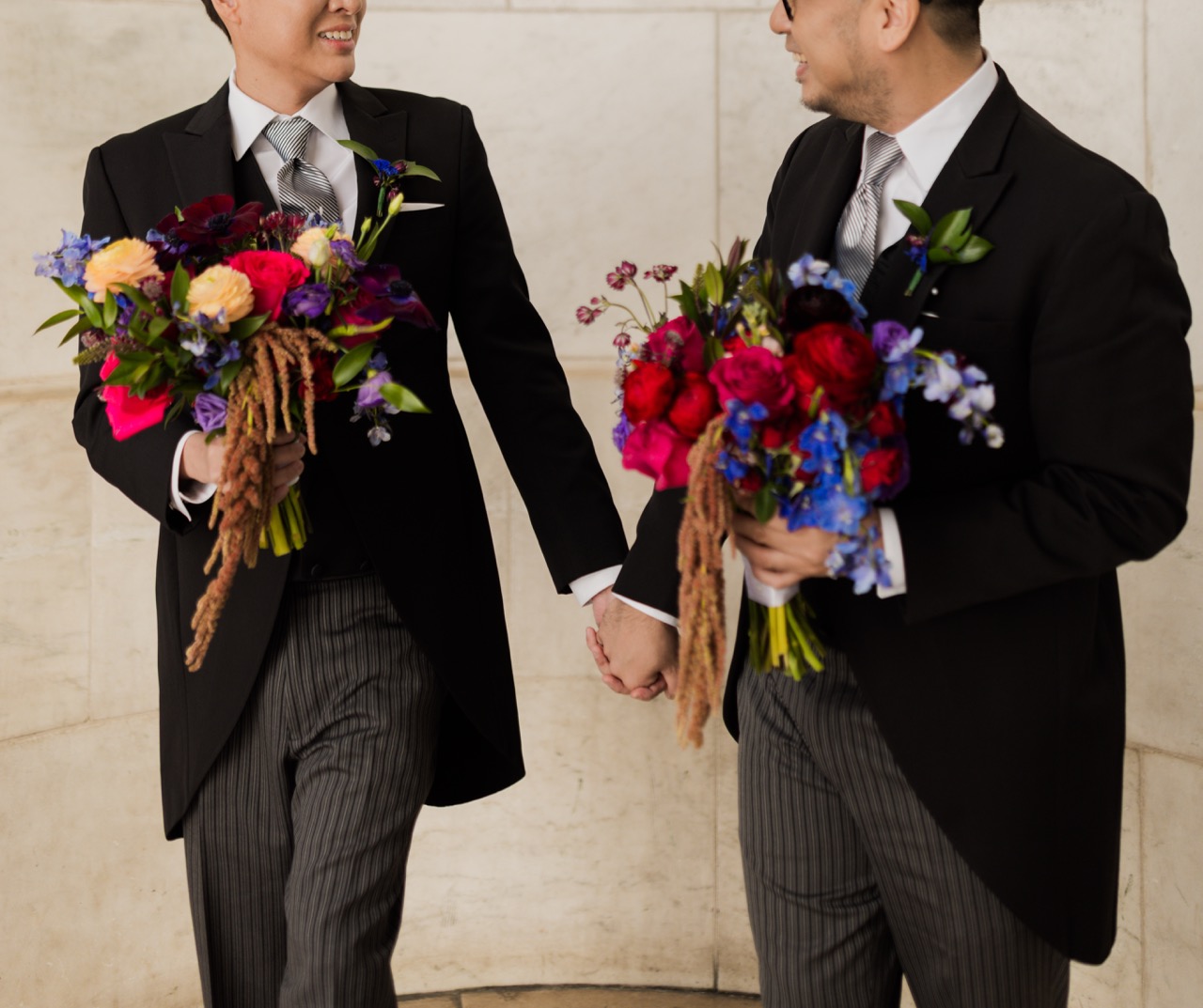 Real Poppy wedding — John + Jeremy at The Rainbow Room at Rockefeller Center