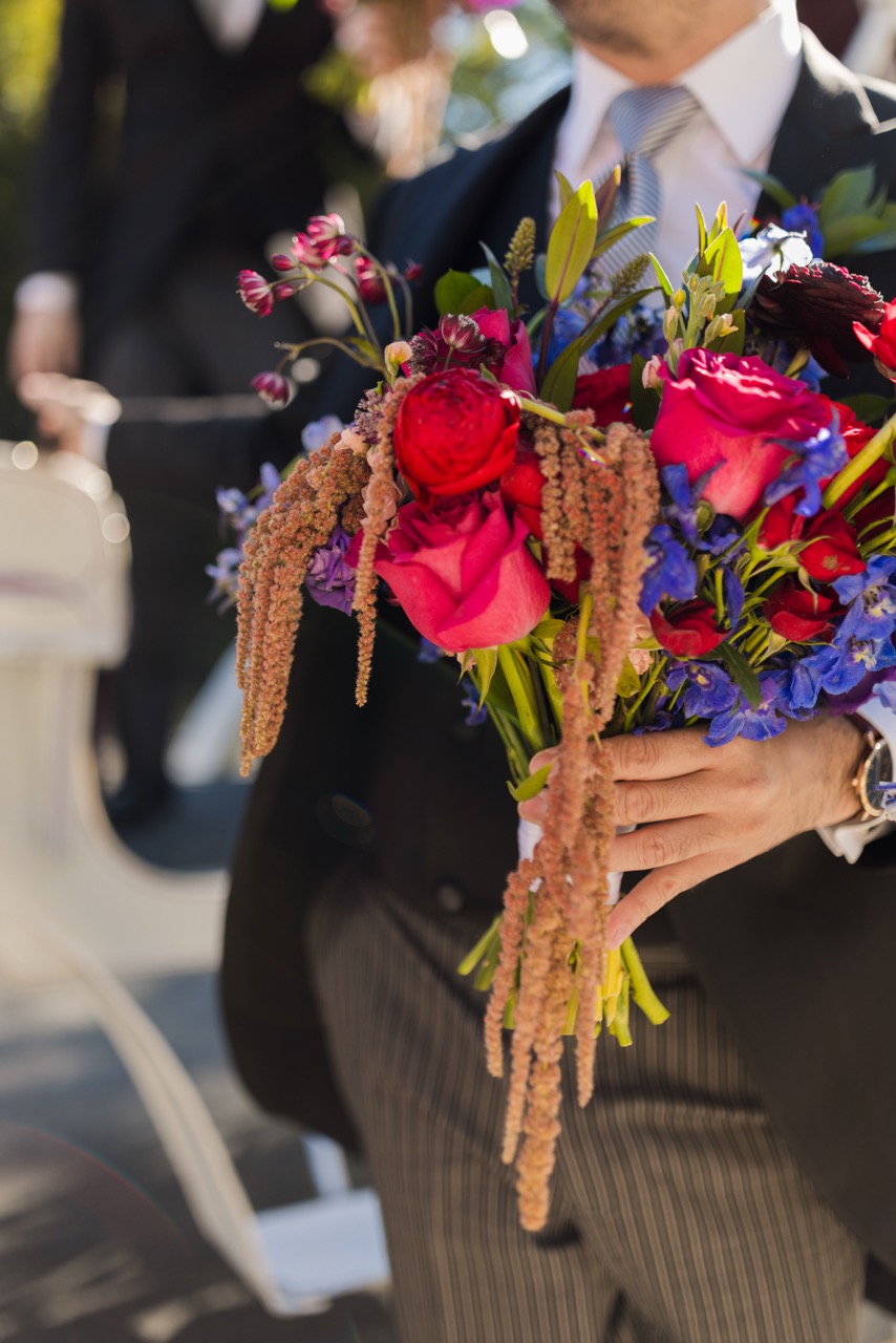 Real Poppy wedding — John + Jeremy at The Rainbow Room at Rockefeller Center