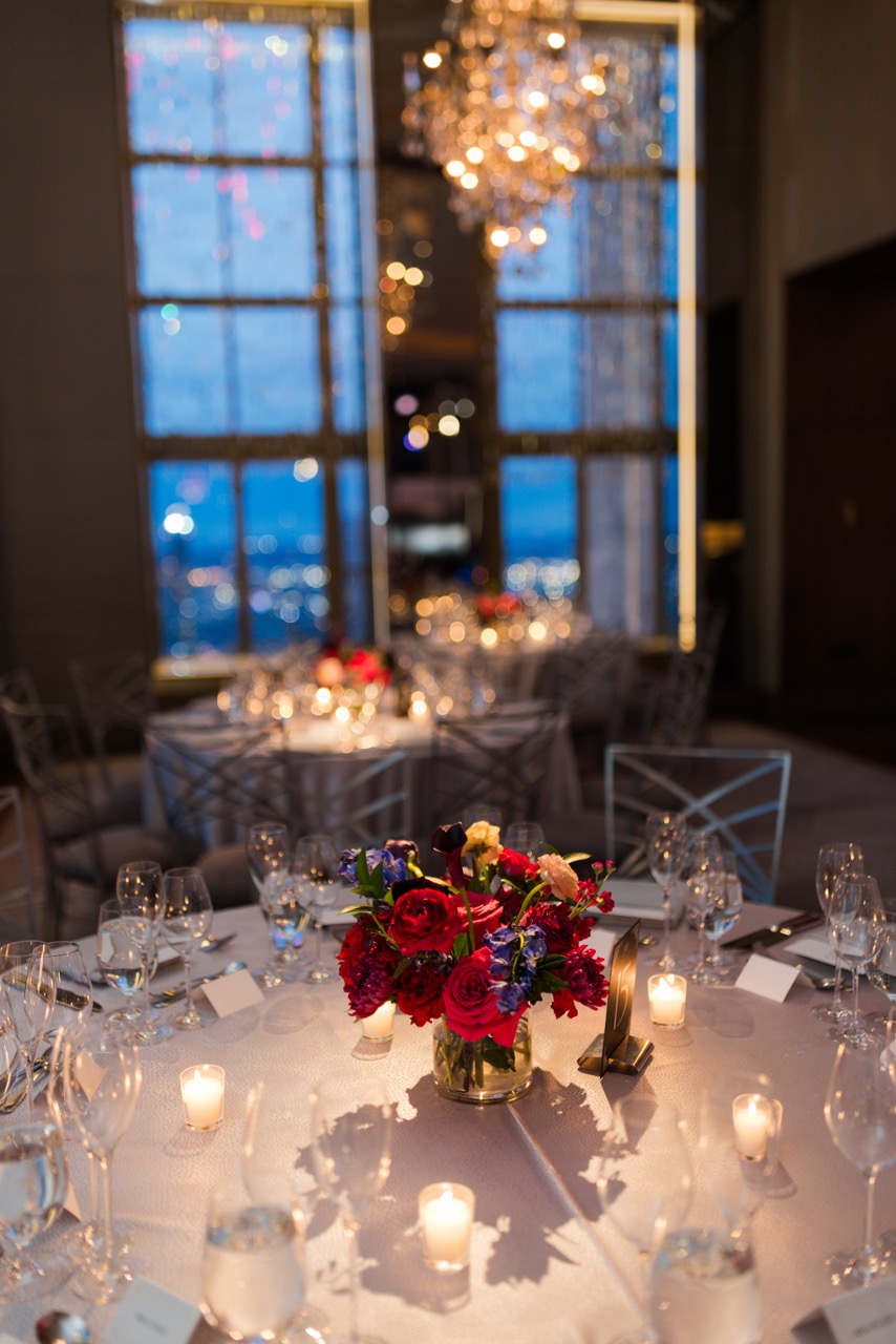 Real Poppy wedding — John + Jeremy at The Rainbow Room at Rockefeller Center