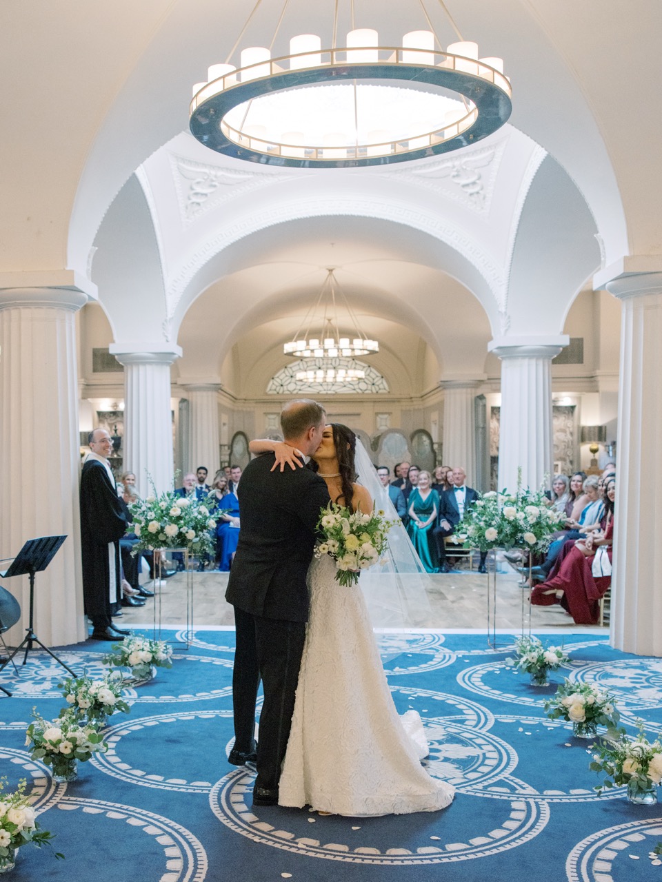 Real Poppy wedding — Taylor + David at Kimpton Hotel Monaco
