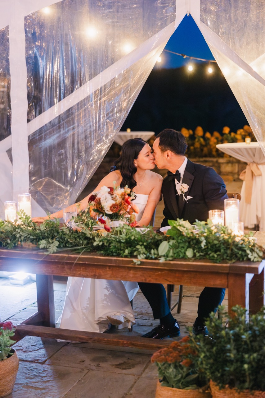 Real Poppy wedding — Amy + Eric at The Market at Grelen